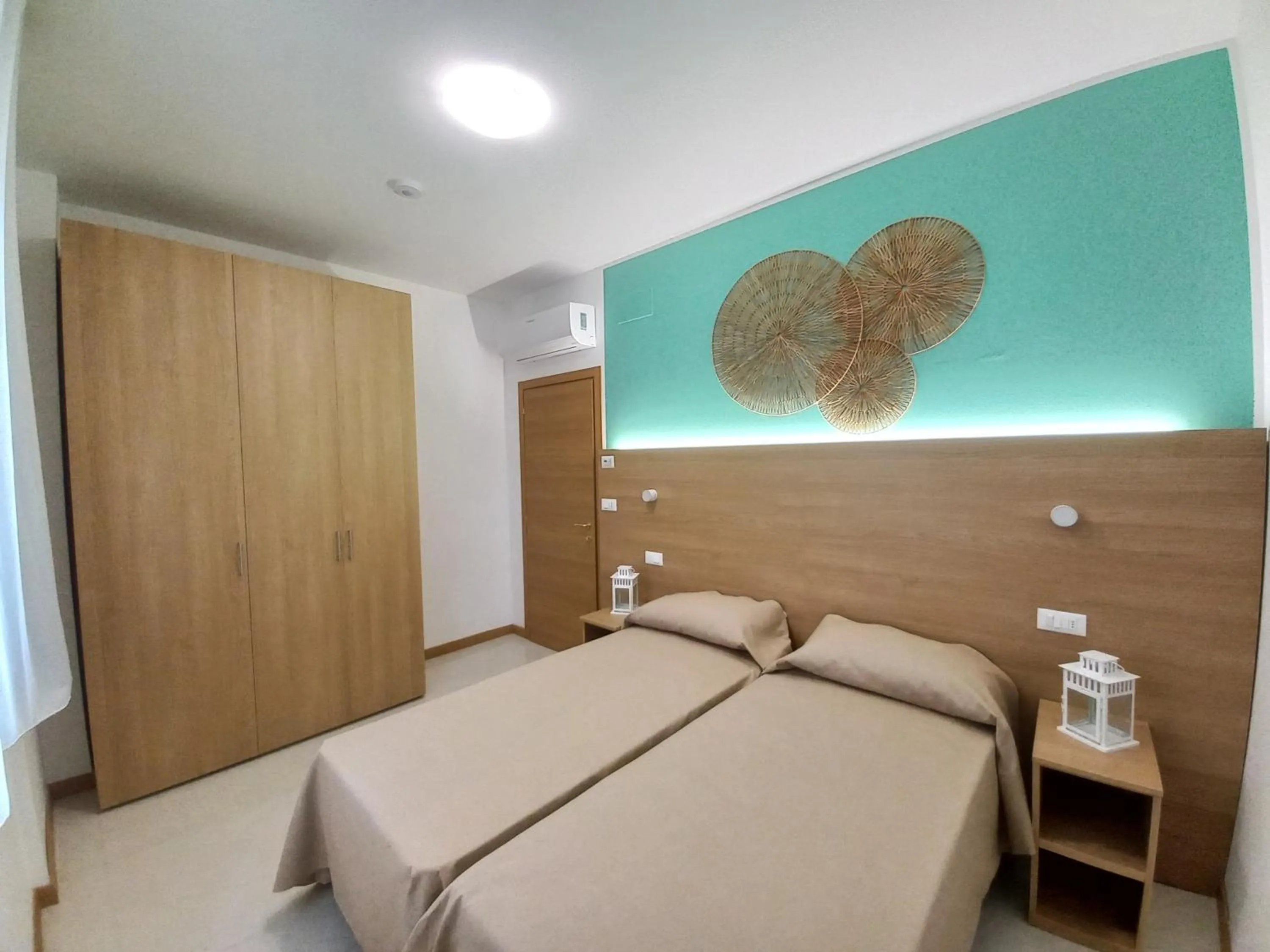 Bedroom, Bed in Residence Stella Marina