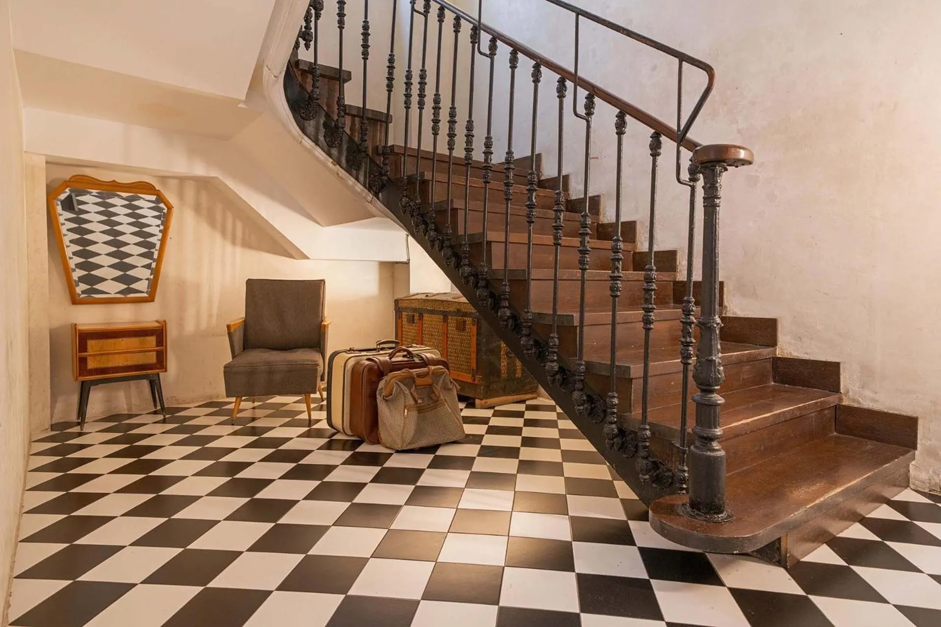 Living room in The Hat Madrid