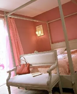 Photo of the whole room, Bed in Logis Hôtel restaurant des Pins