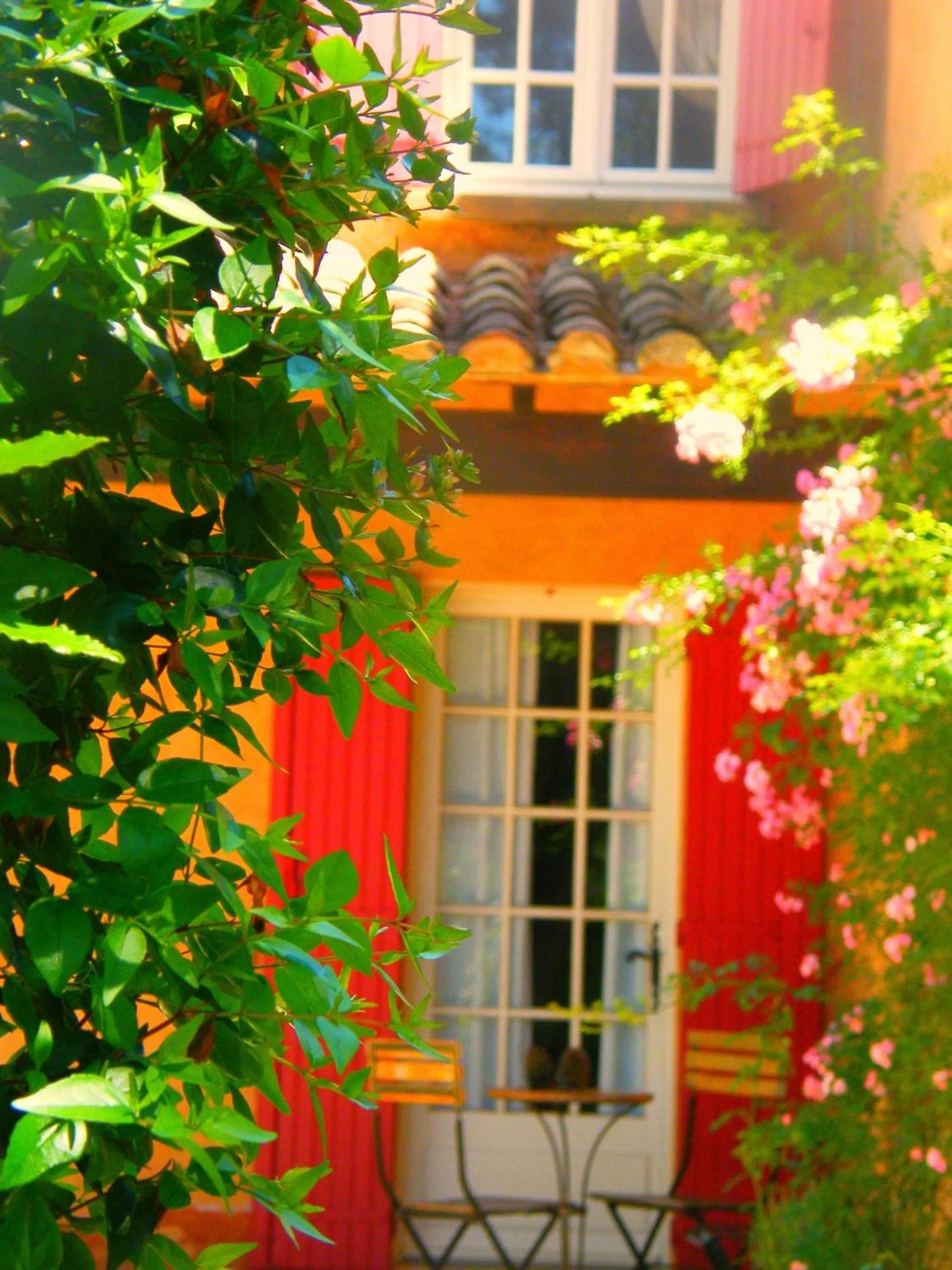 Balcony/Terrace in Logis Hôtel restaurant des Pins