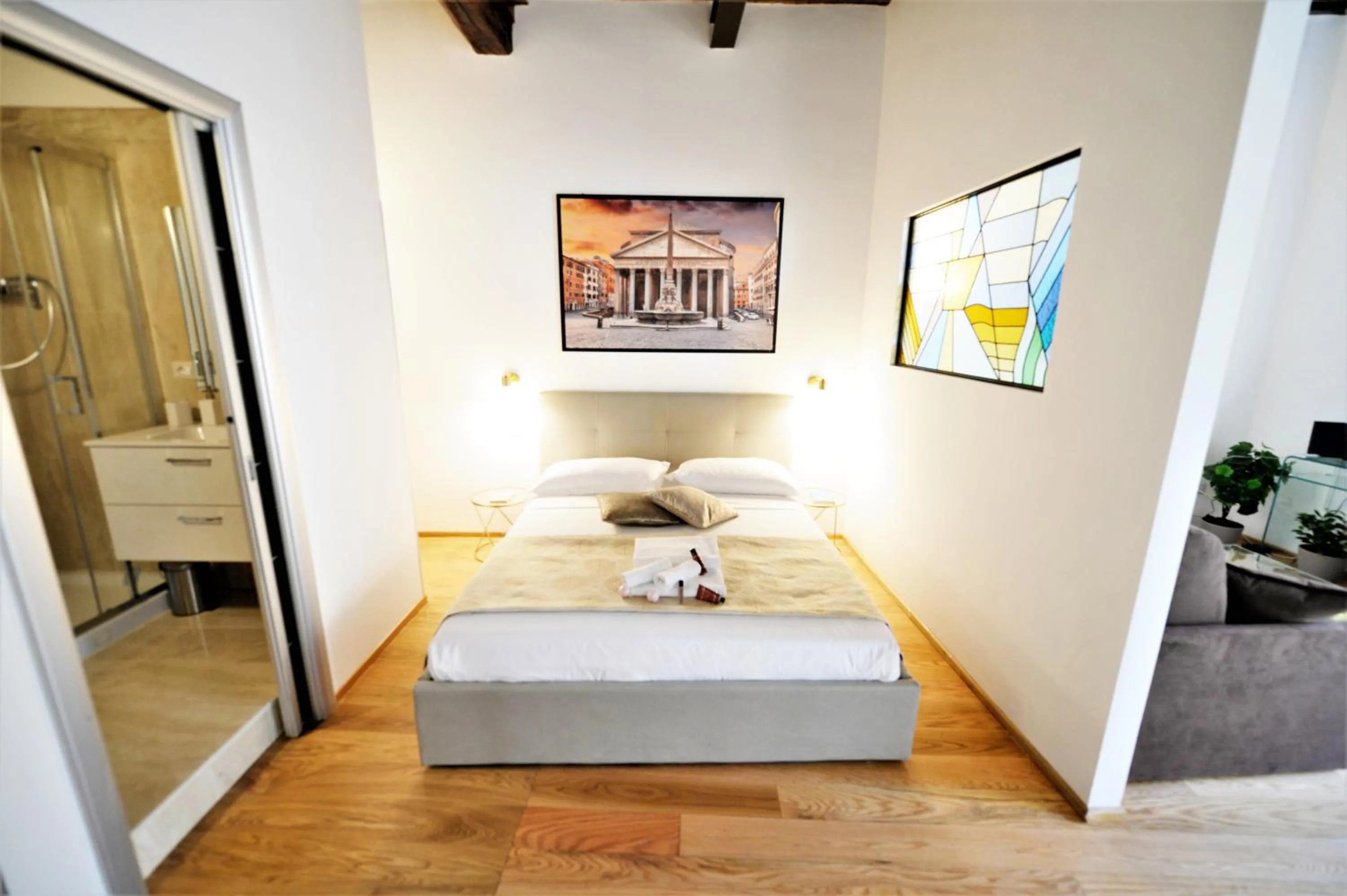 Bedroom, Bed in Campo De Fiori Relais