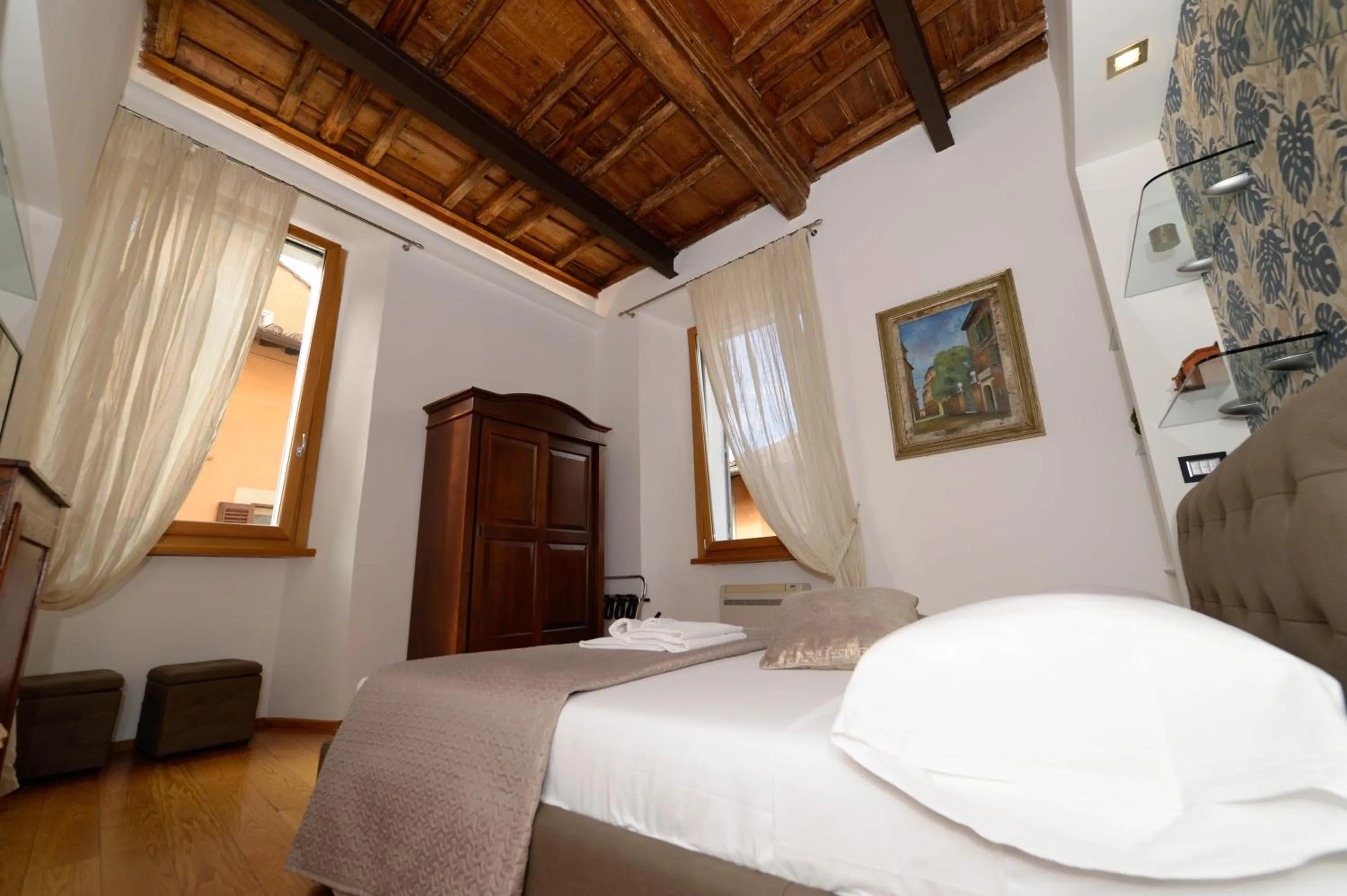 Bedroom, Bed in Campo De Fiori Relais