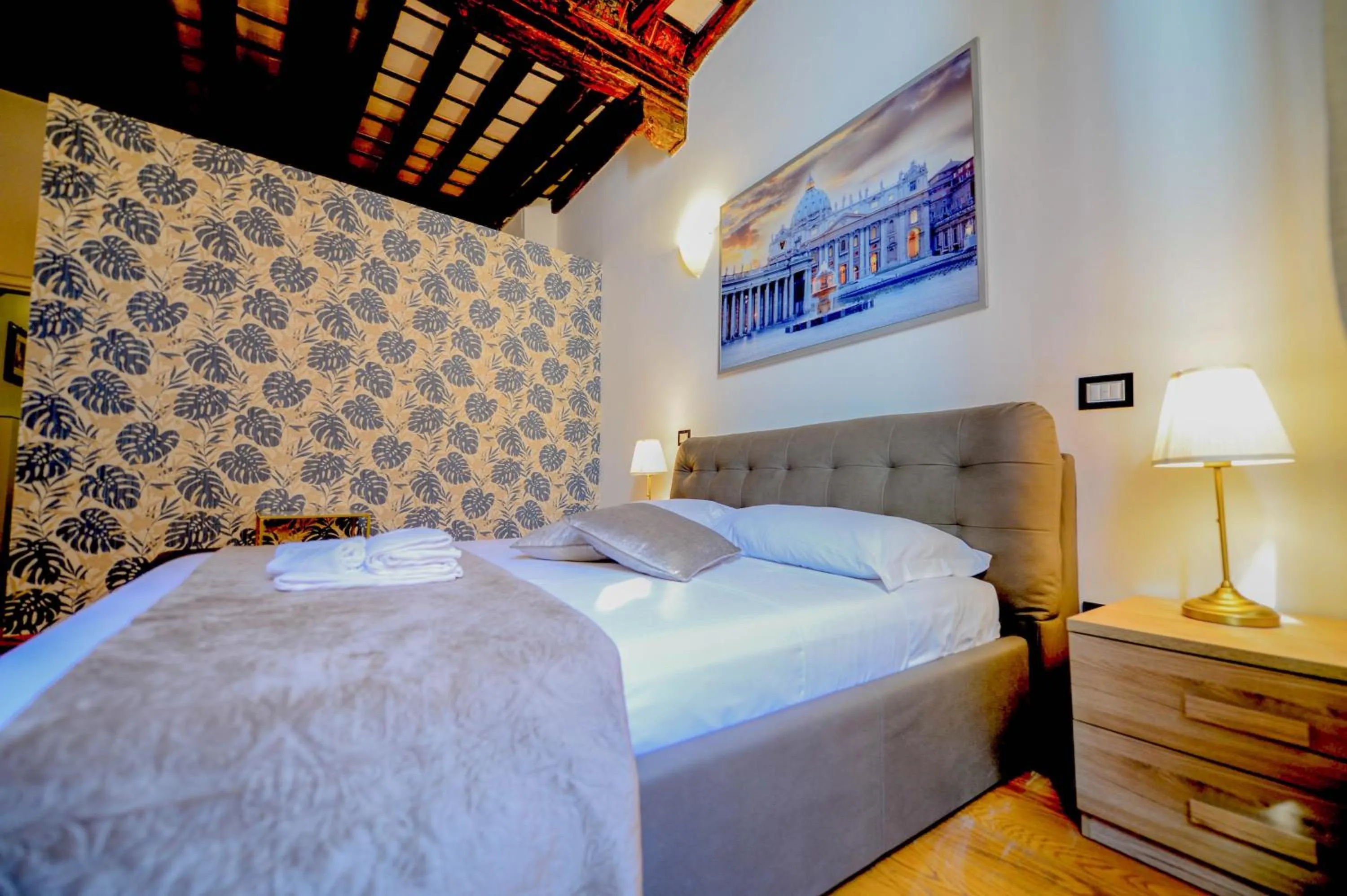 Bedroom, Bed in Campo De Fiori Relais