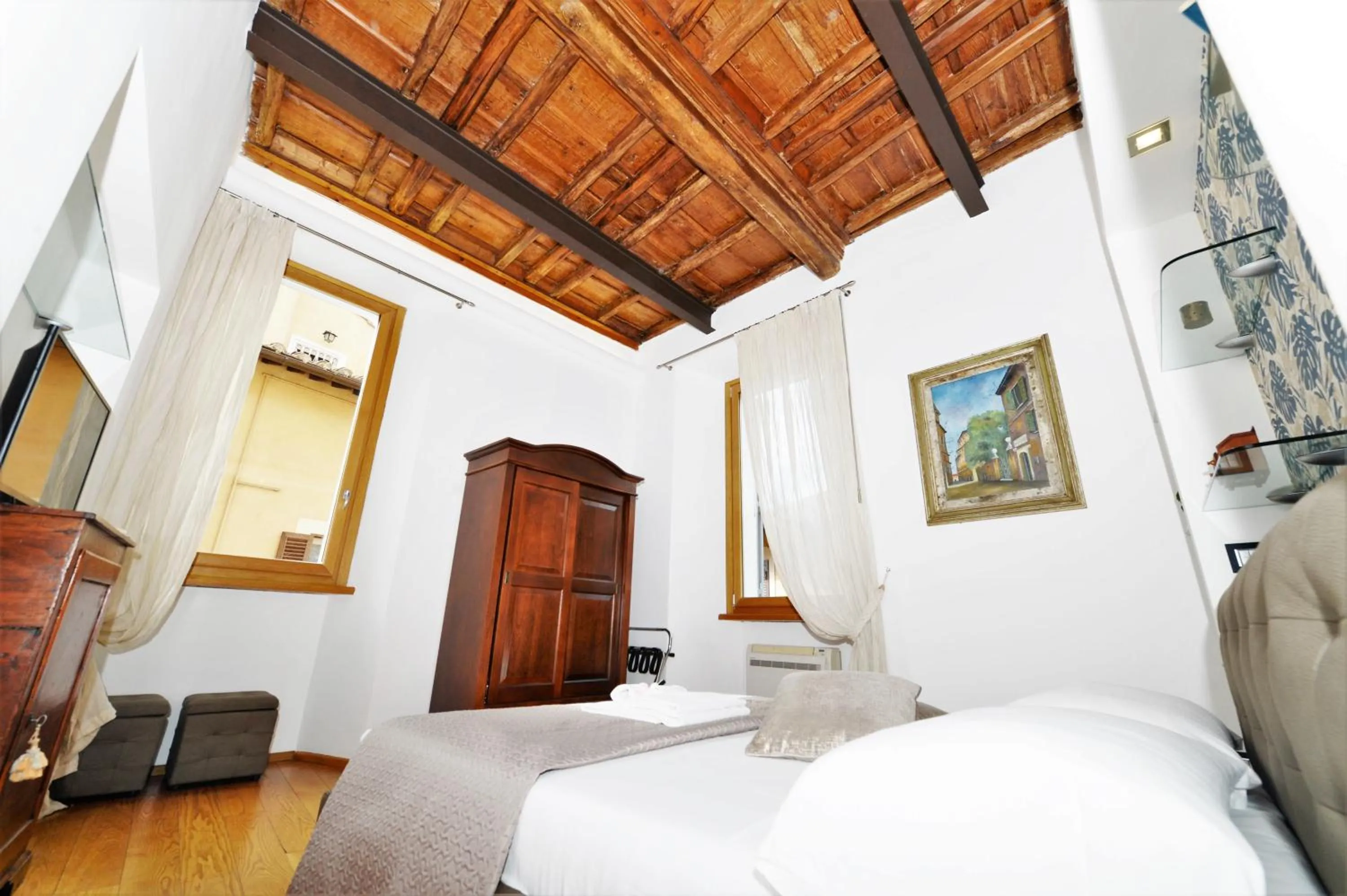 Bedroom, Bed in Campo De Fiori Relais