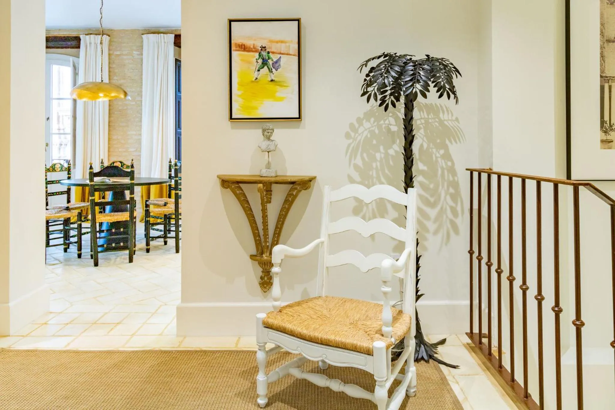 Lobby or reception in Casa de la Moneda Residences Sevilla