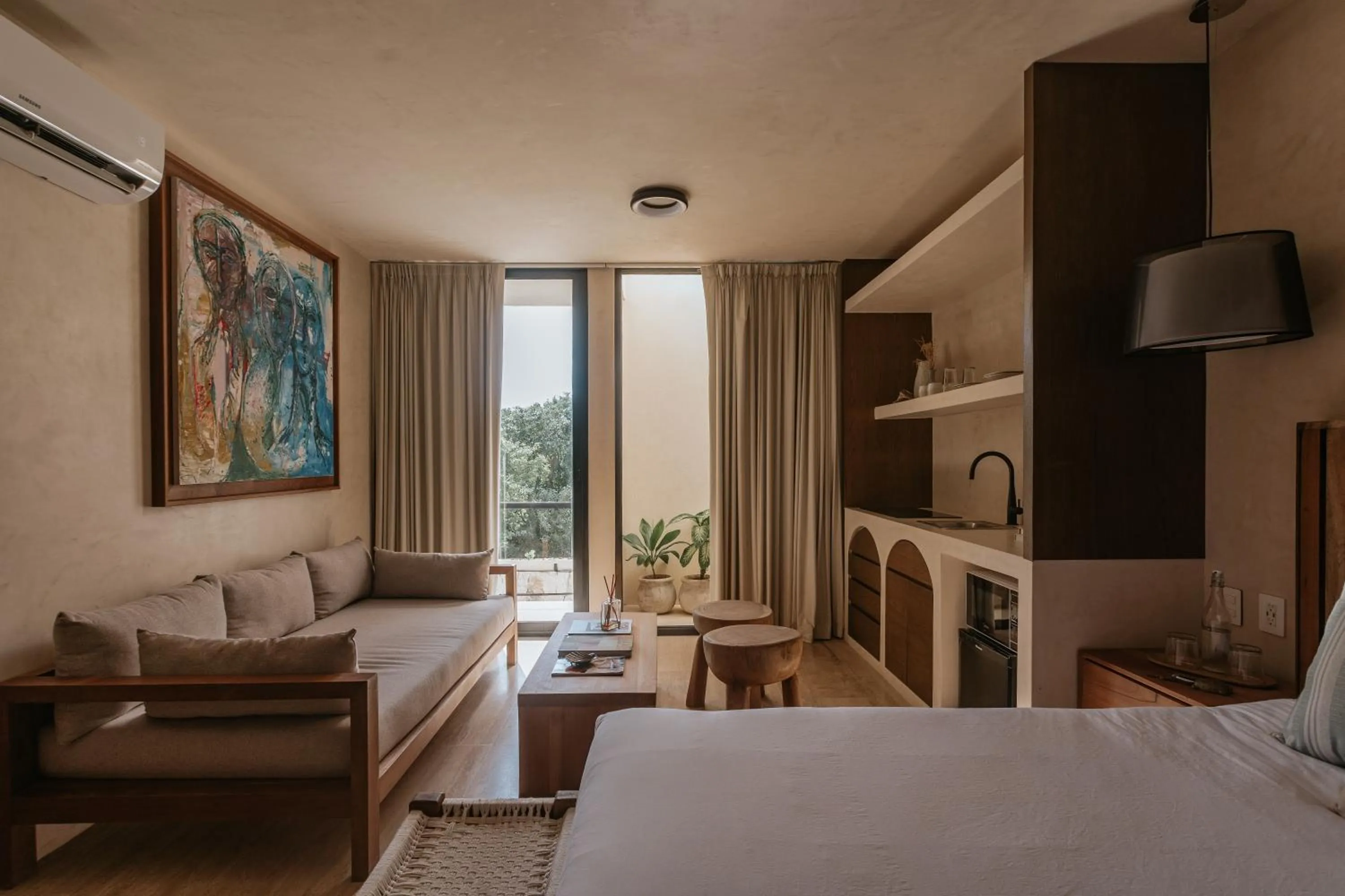 Balcony/Terrace, Bed in Eterna Tulum