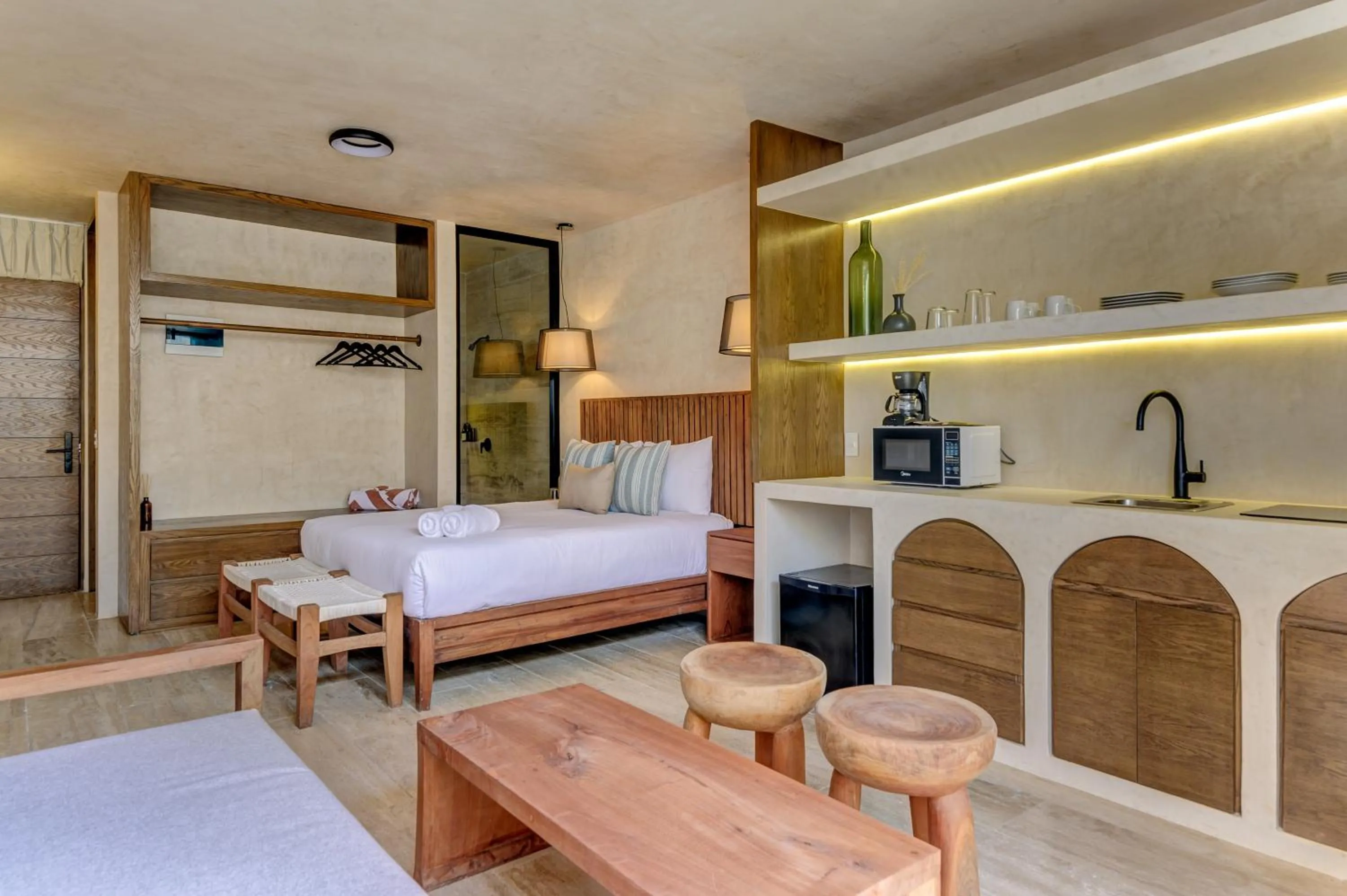 Bedroom, Bed in Eterna Tulum