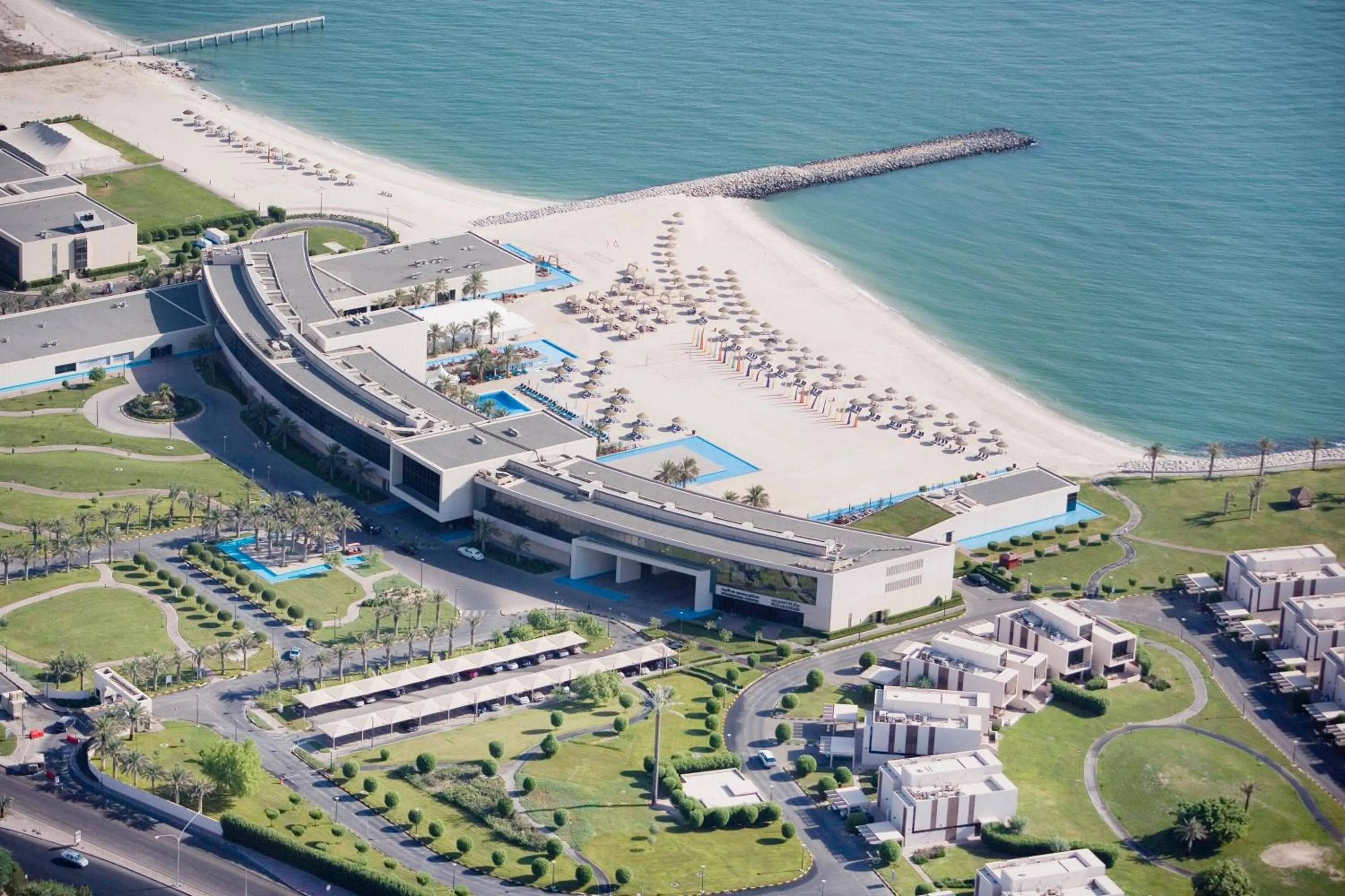 Property building, Bird's-eye View in Hilton Kuwait Resort