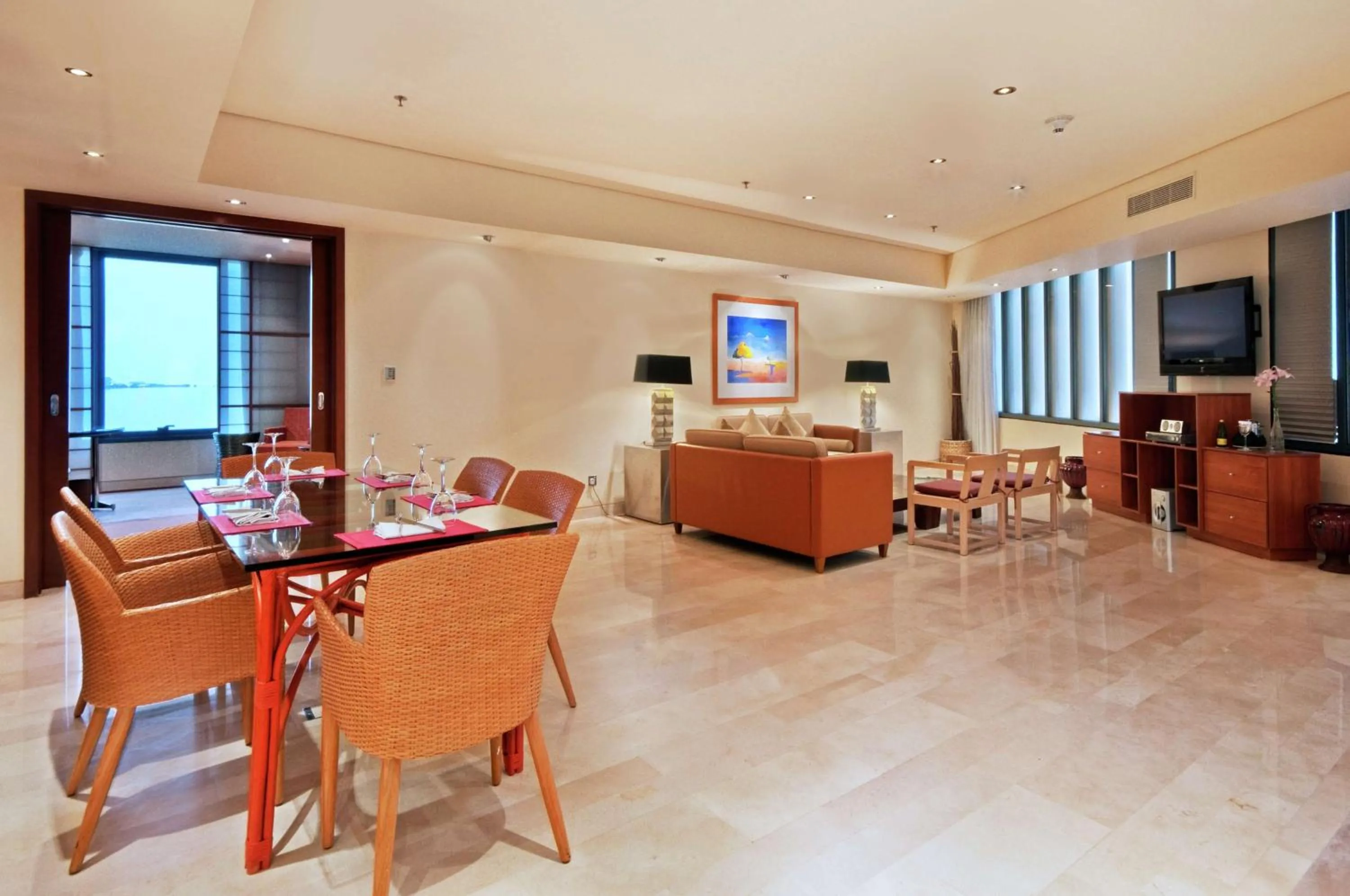 Living room in Hilton Kuwait Resort