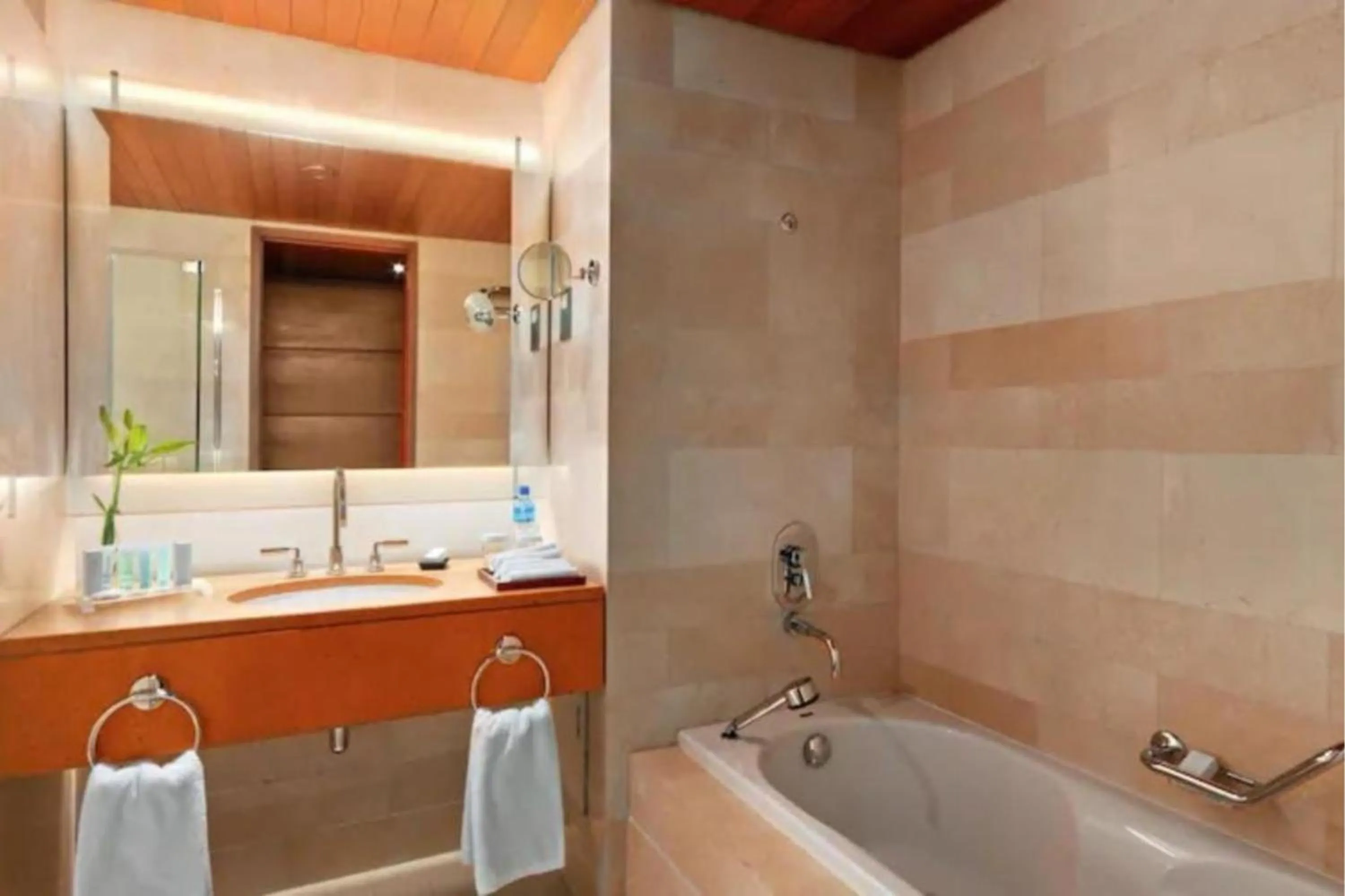 Shower, Bathroom in Hilton Kuwait Resort