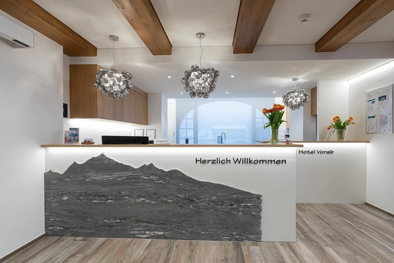 Lobby or reception in Hotel Vorab - Familienbetrieb mit Herz