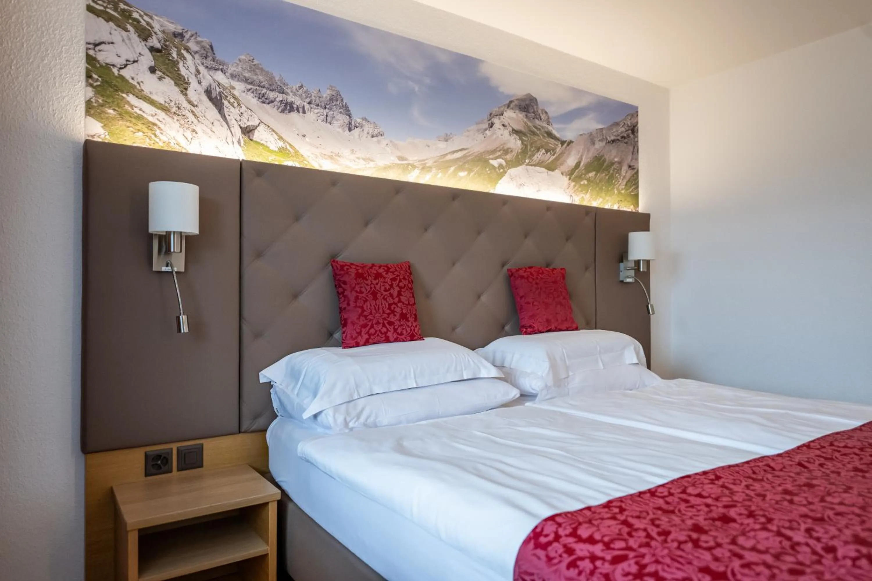 Photo of the whole room, Bed in Hotel Vorab - Familienbetrieb mit Herz