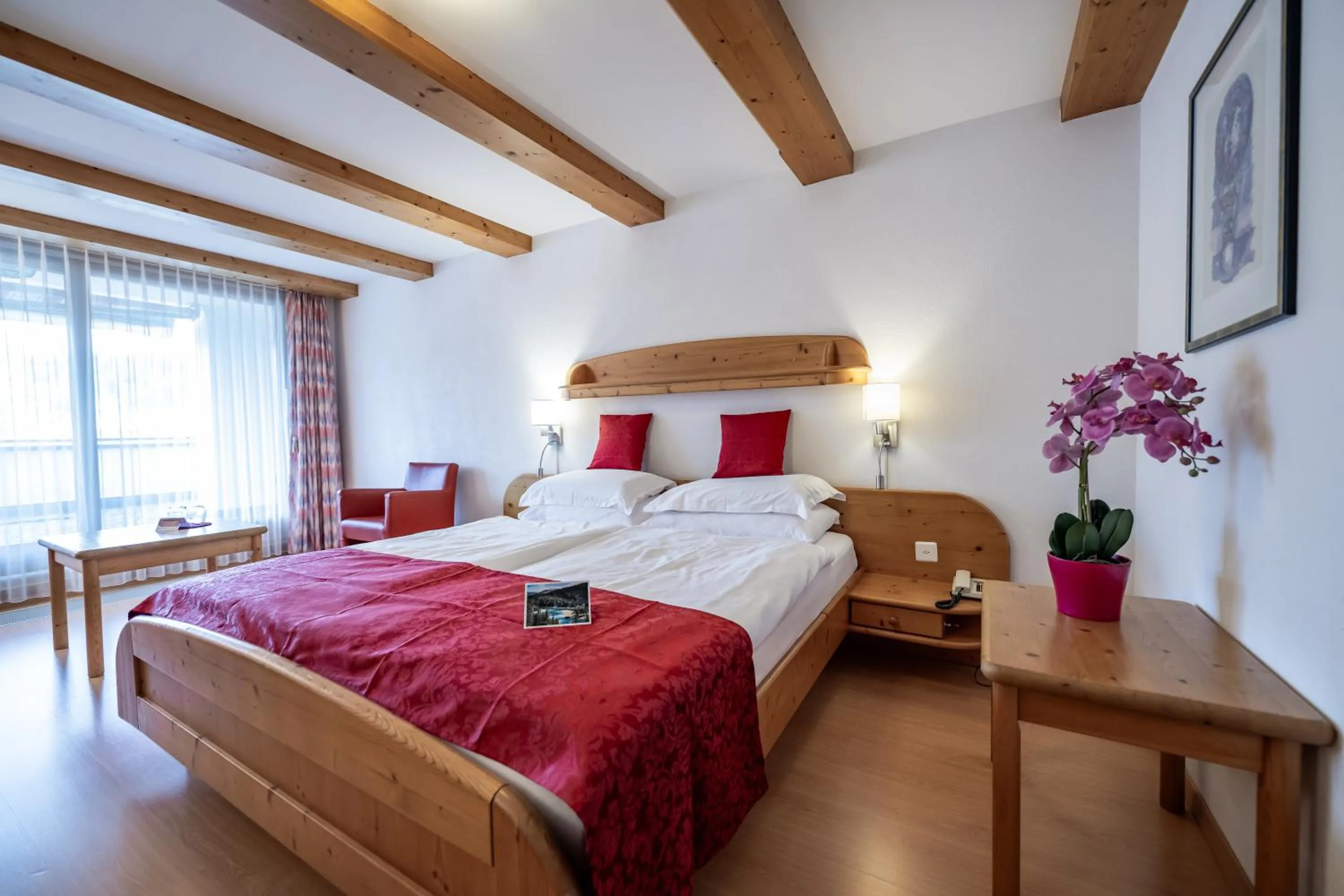 Living room, Bed in Hotel Vorab - Familienbetrieb mit Herz