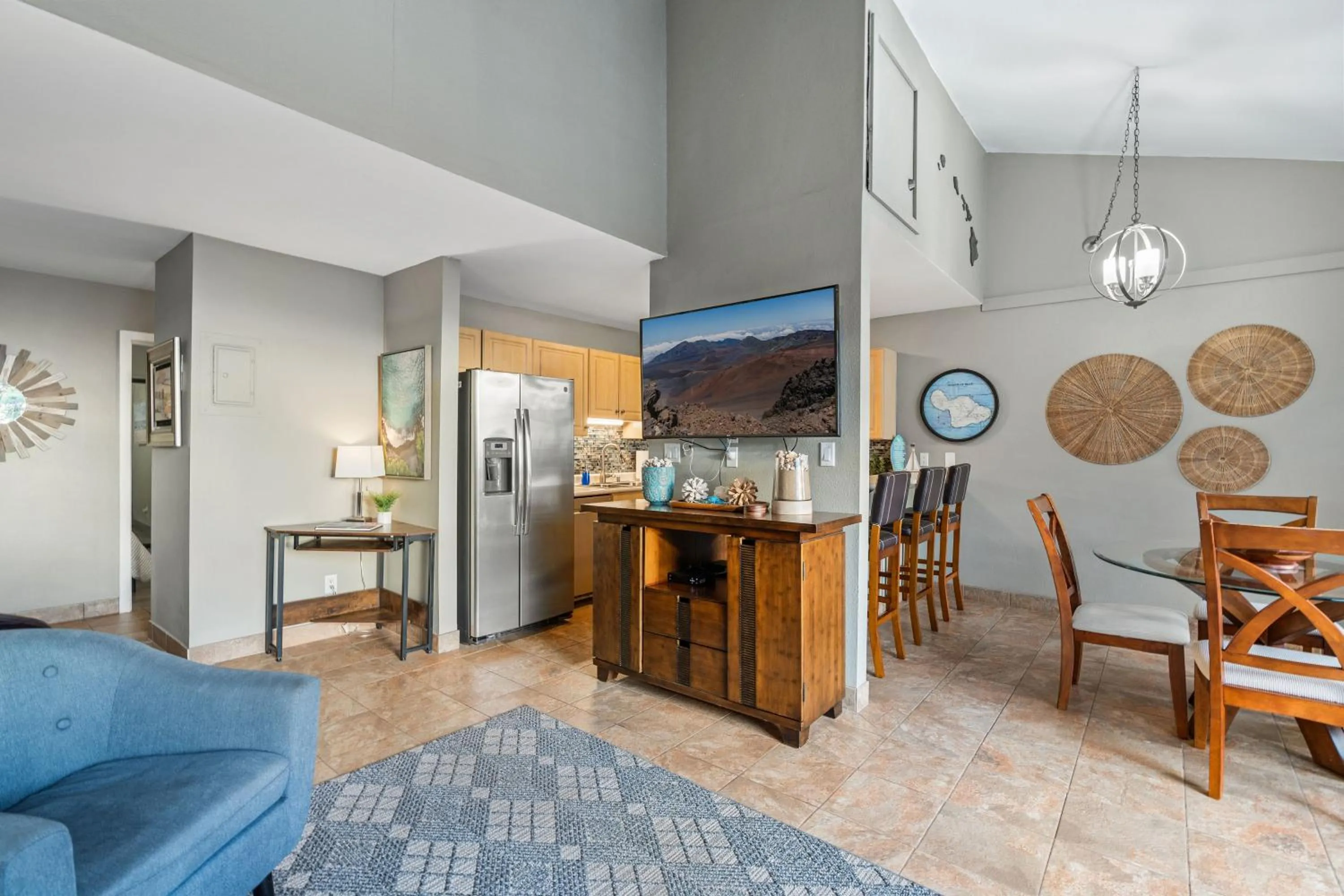 TV and multimedia in Maui Beach Retreat