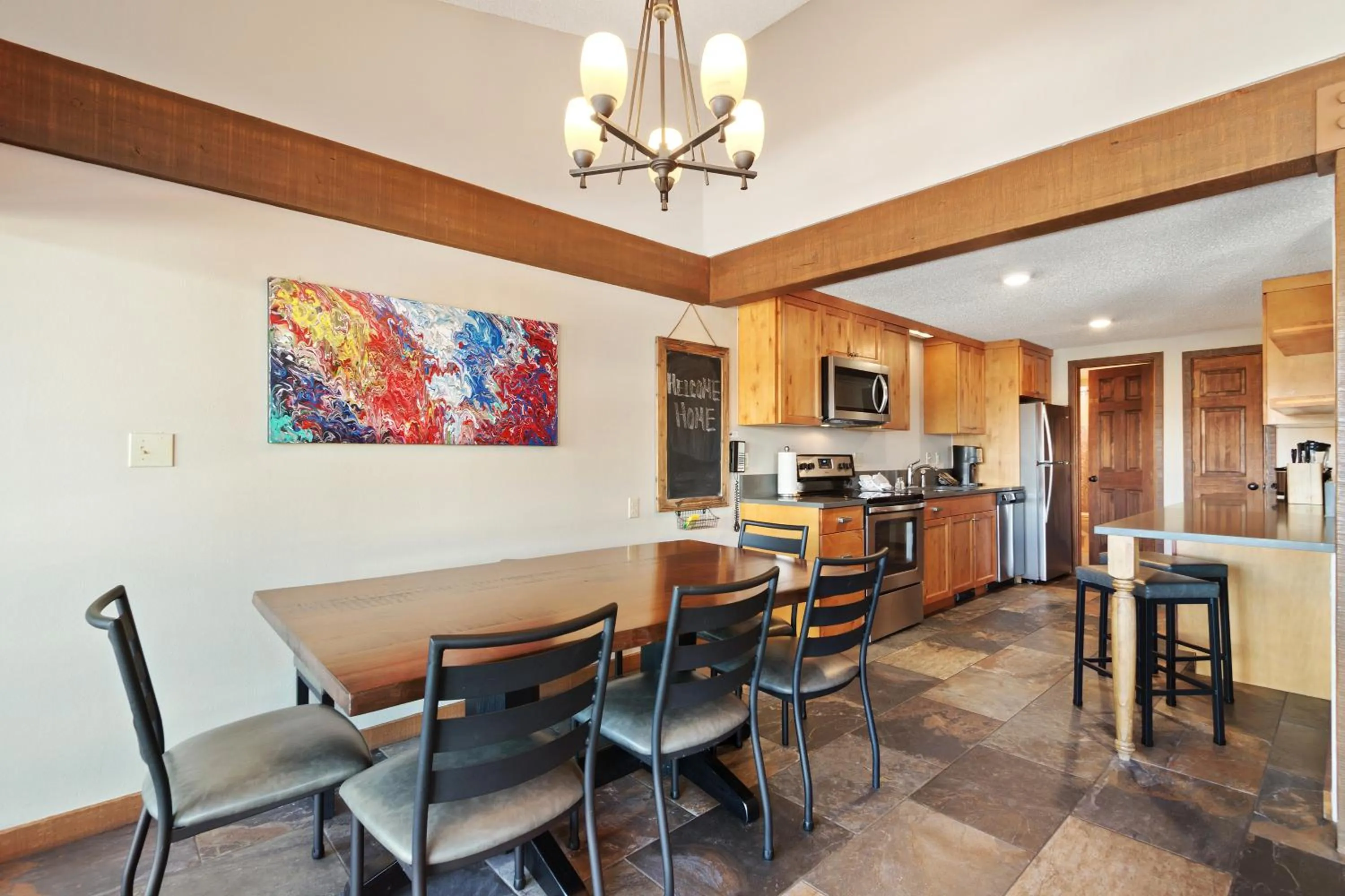 Kitchen or kitchenette in Gold Point Resort Breckenridge by Vacatia