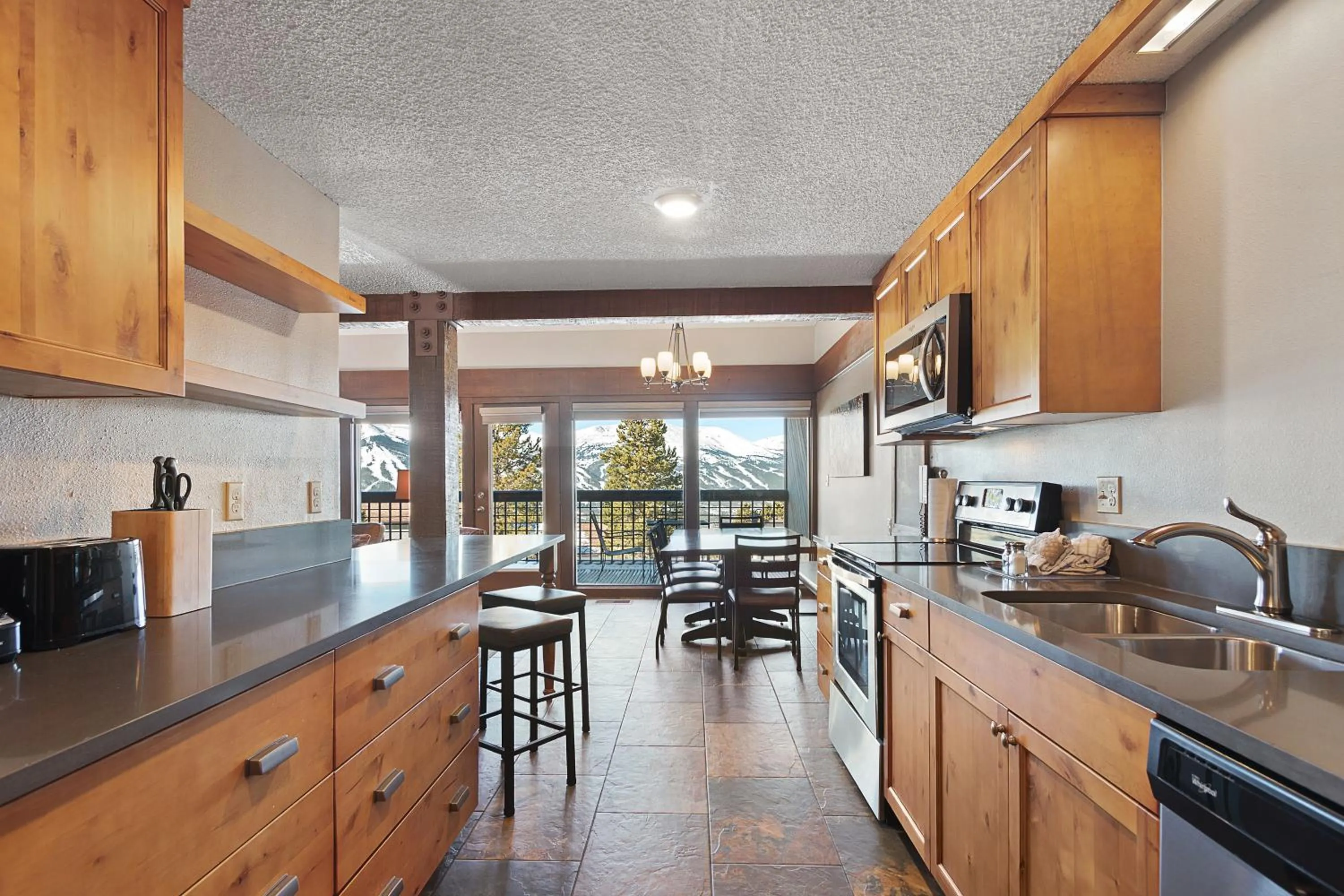 Kitchen or kitchenette in Gold Point Resort Breckenridge by Vacatia