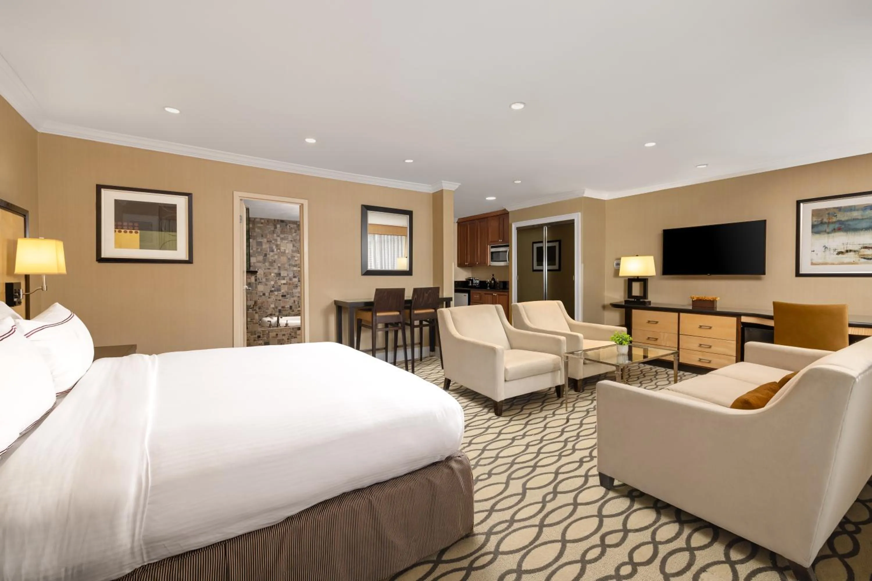 Bed in Sleepy Hollow Hotel