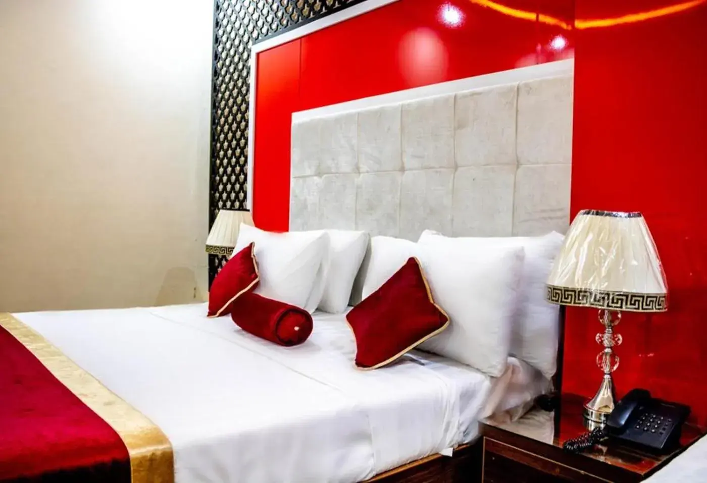 Photo of the whole room, Bed in Rose Palace Hotel, Gulberg Photo of the whole room, Bed in Rose Palace Hotel, Gulberg