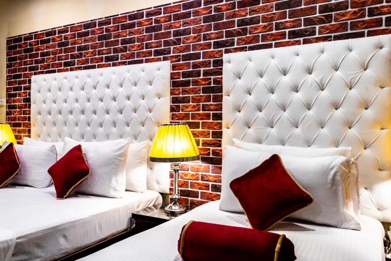 Bed in Rose Palace Hotel, Gulberg