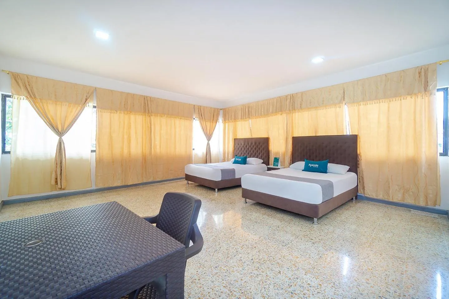 Photo of the whole room, Bed in Ayenda Hotel Paraiso Chipichape