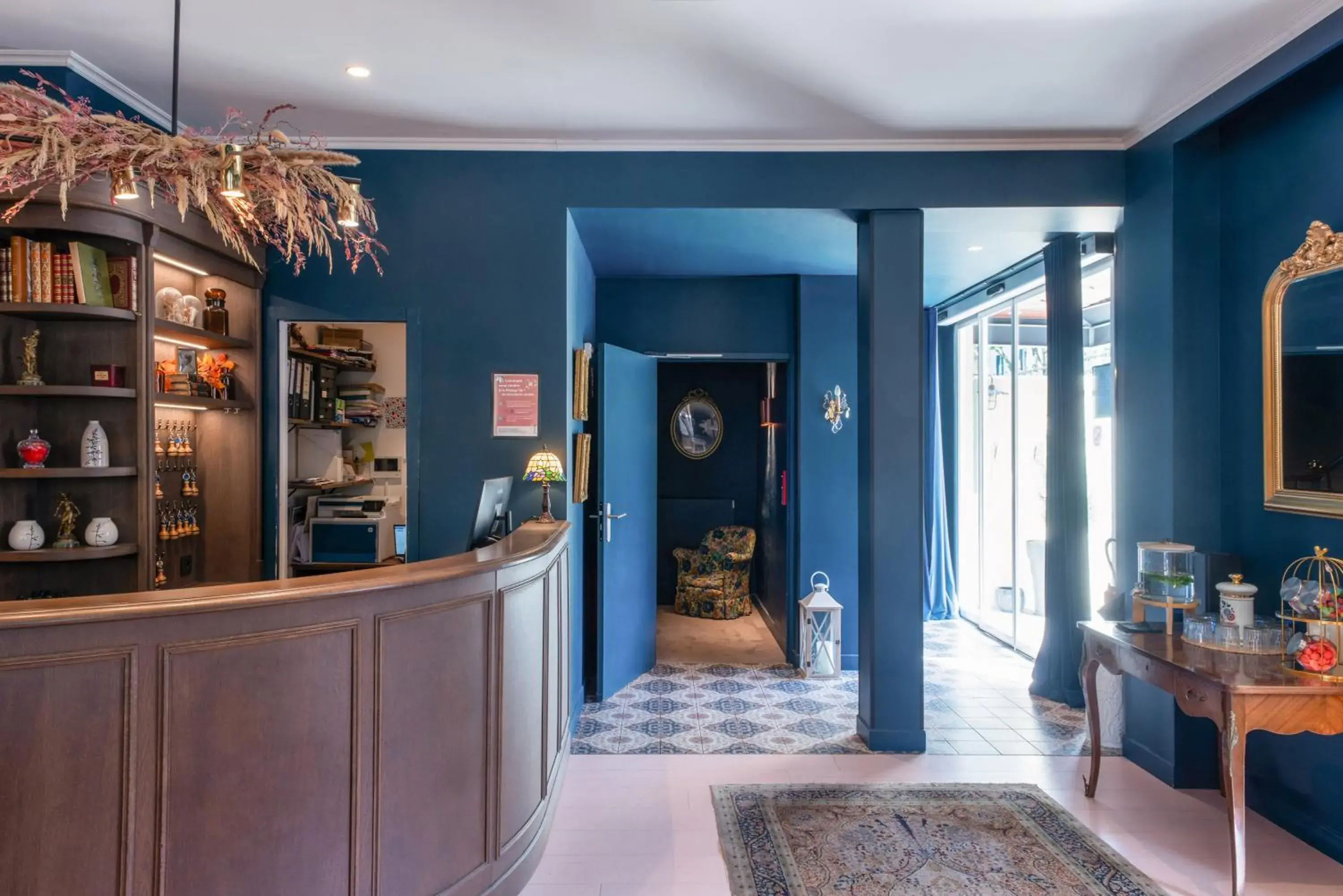 Lobby or reception in Hôtel Maison Lacassagne Lyon Lobby or reception in Hôtel Maison Lacassagne Lyon