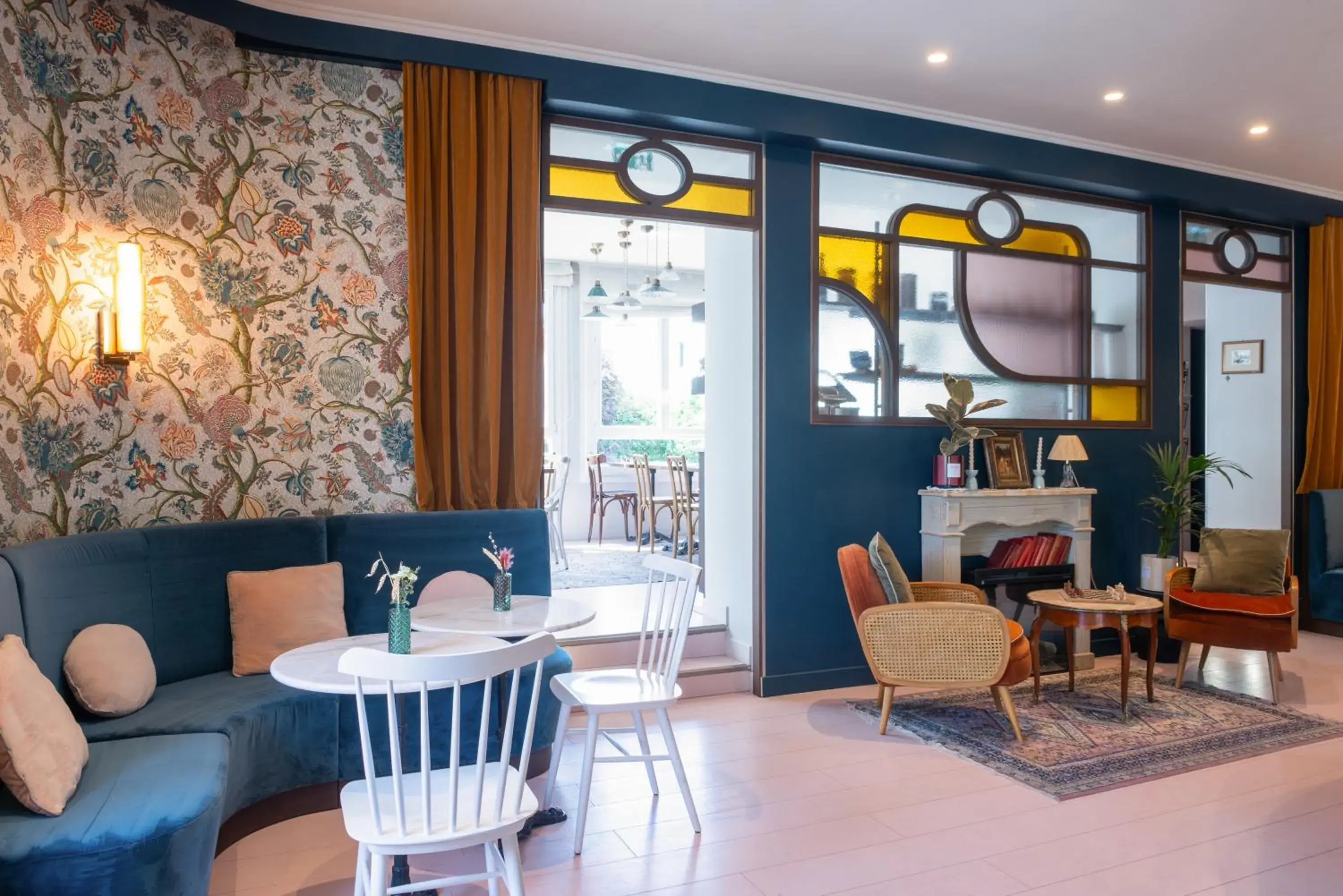 Lobby or reception in Hôtel Maison Lacassagne Lyon Lobby or reception in Hôtel Maison Lacassagne Lyon