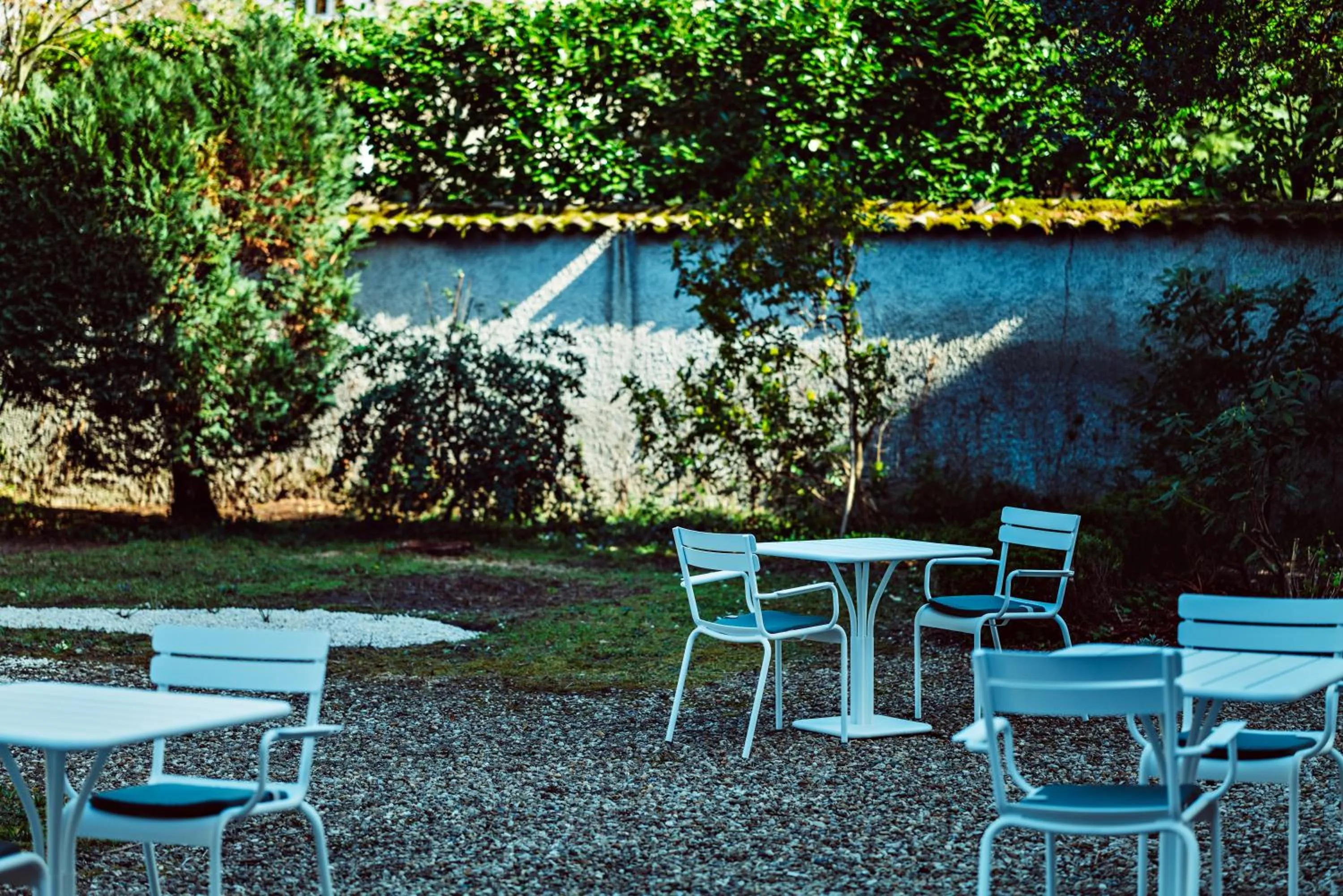 Garden in Hôtel Maison Lacassagne Lyon
