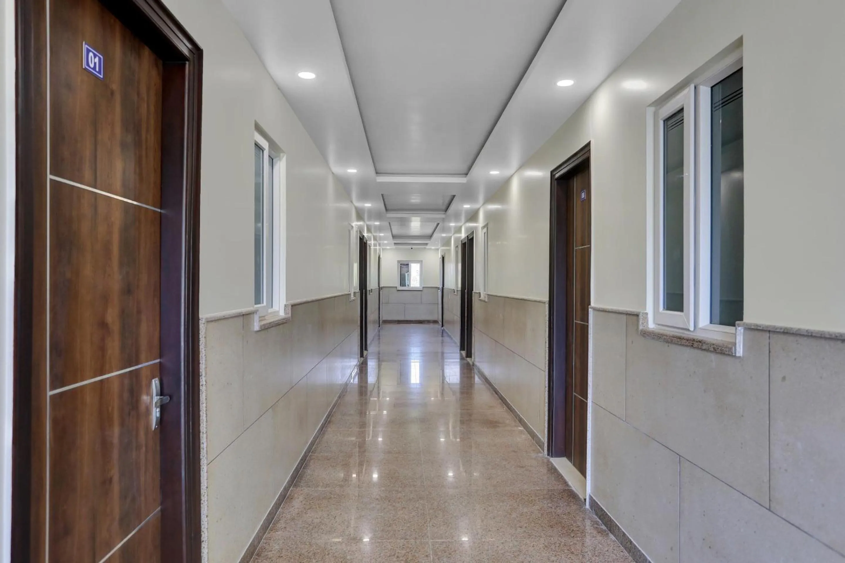 Lobby or reception in Collection O Raksha Inn Near PVR Ansal Plaza Greater Noida