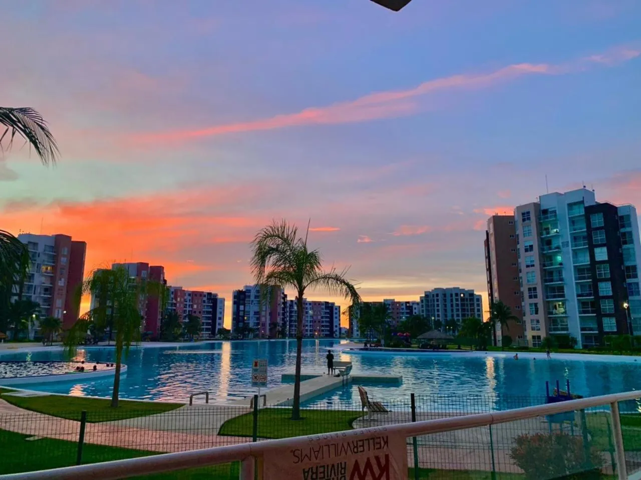 Swimming pool in Apartment for rent in Cancun