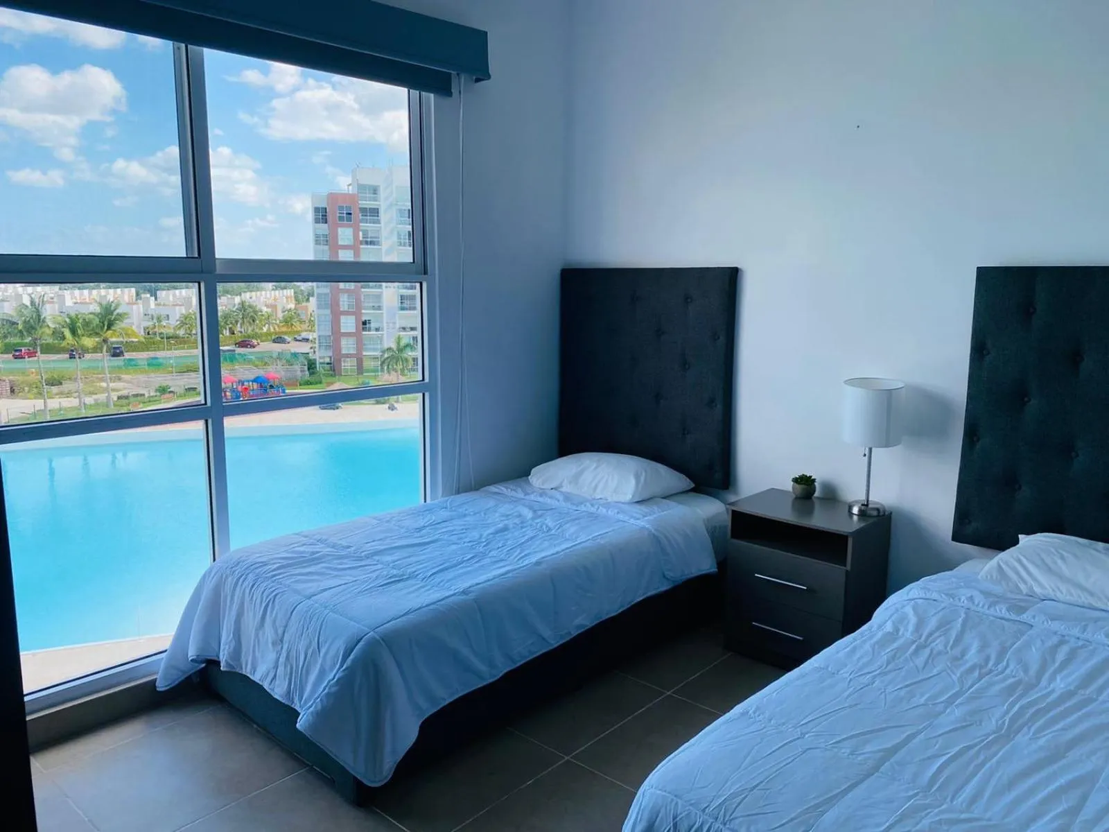 Bedroom, Bed in Apartment for rent in Cancun