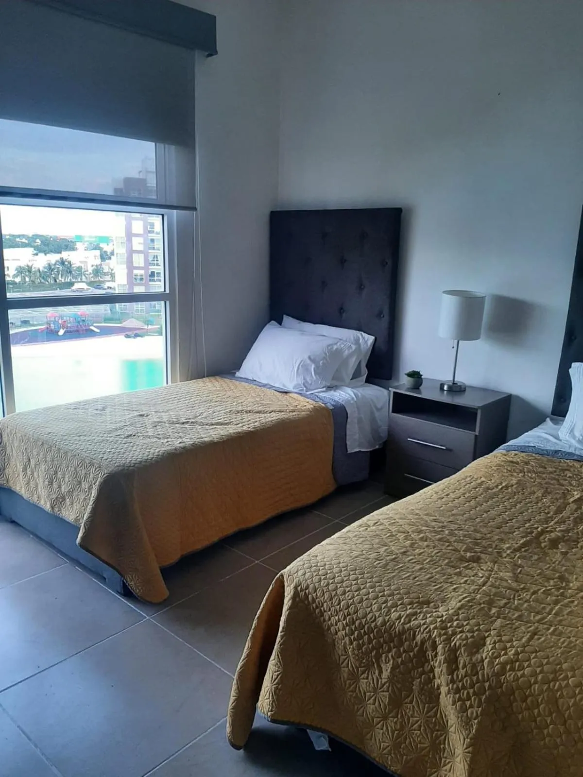 Bedroom, Bed in Apartment for rent in Cancun