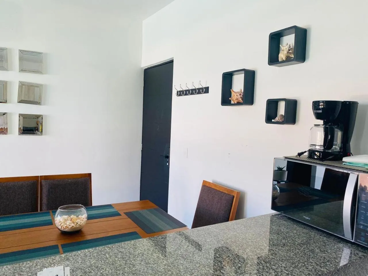 Kitchen or kitchenette in Apartment for rent in Cancun