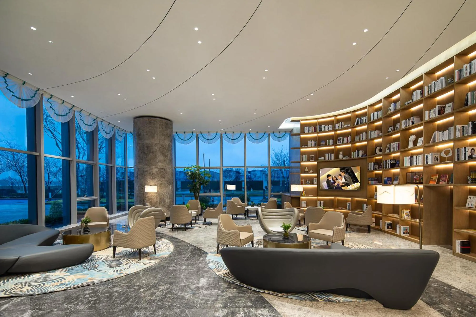 Lobby or reception in Ascott New District Wuxi