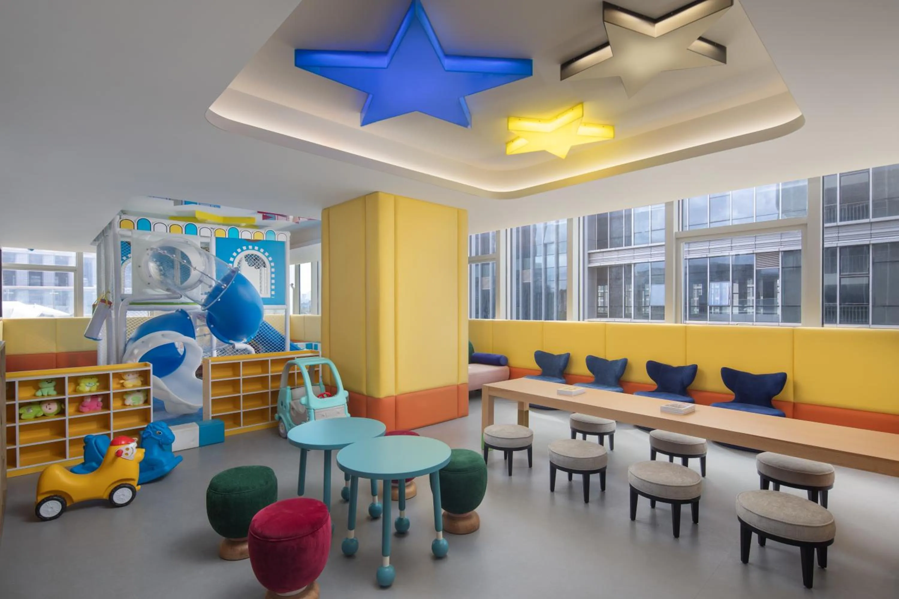 Children play ground in Ascott New District Wuxi