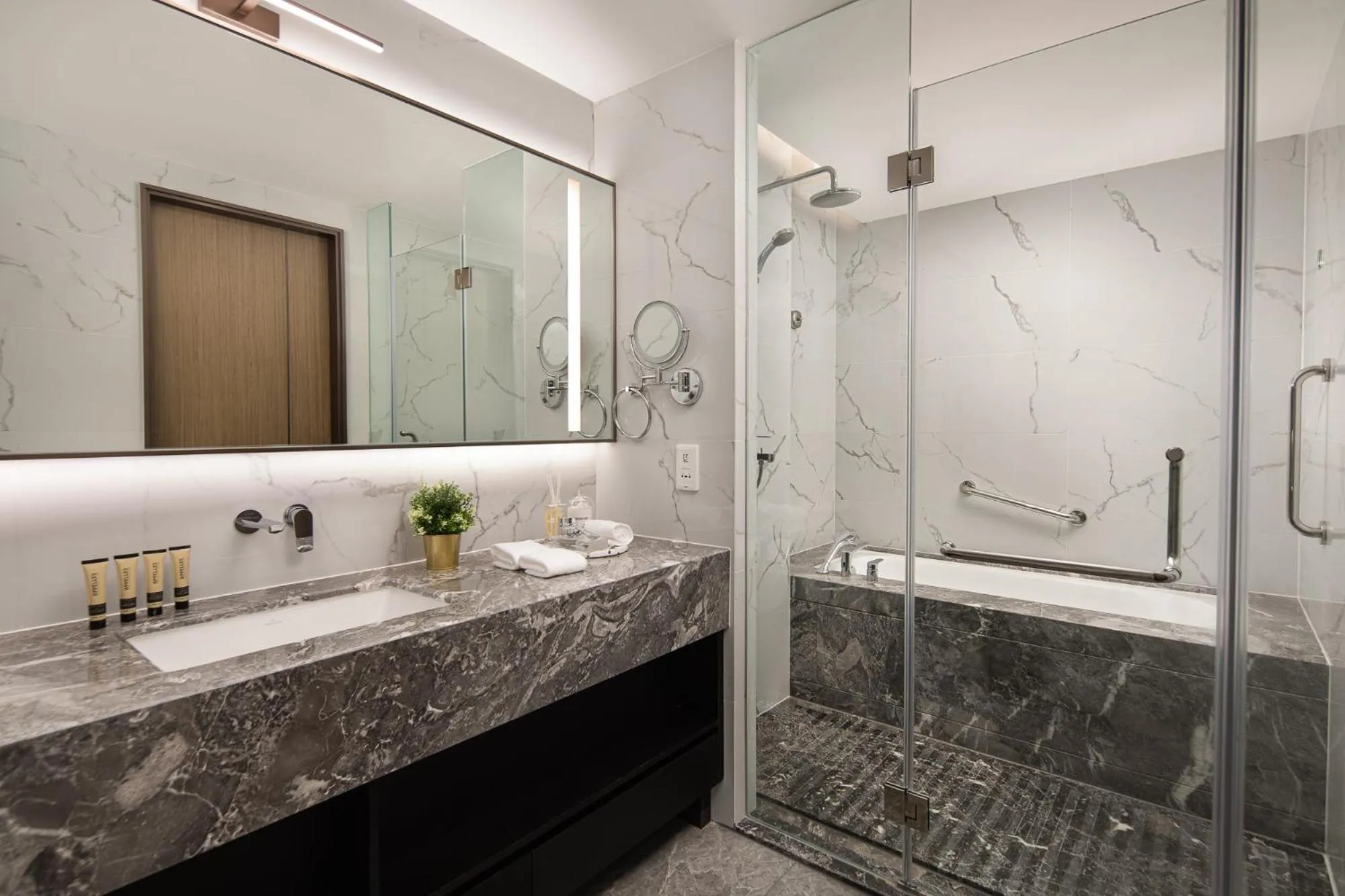 Bathroom in Ascott New District Wuxi