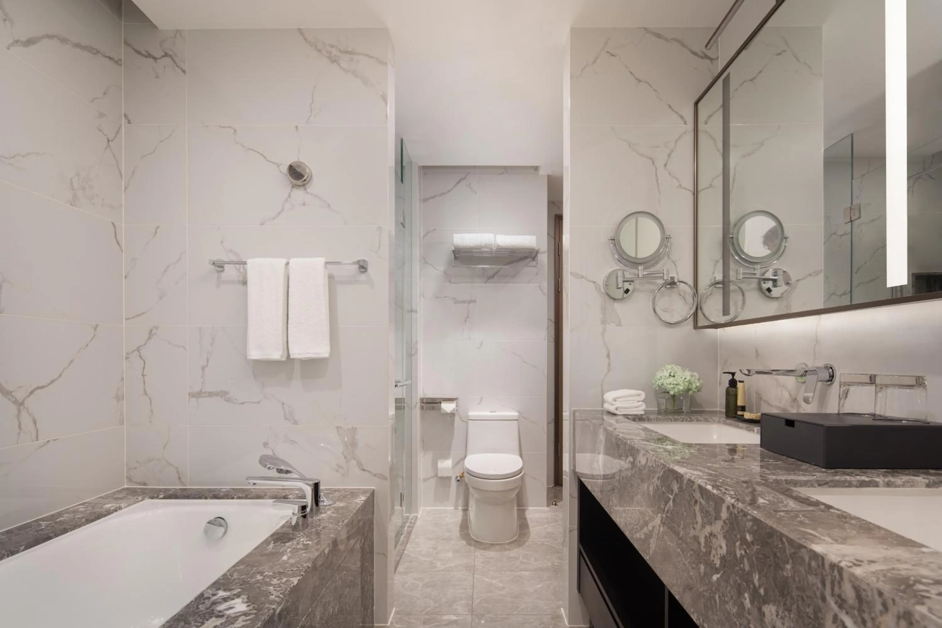 Bathroom in Ascott New District Wuxi
