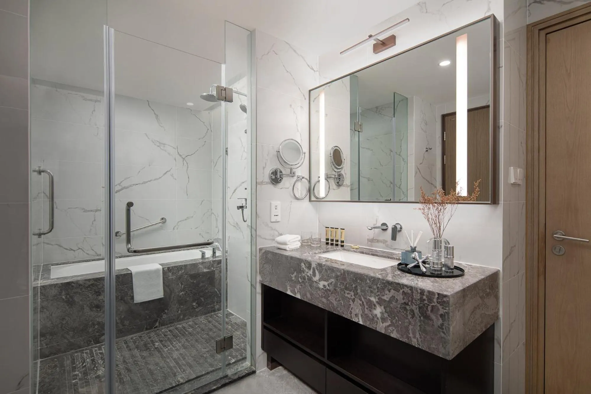 Bathroom in Ascott New District Wuxi