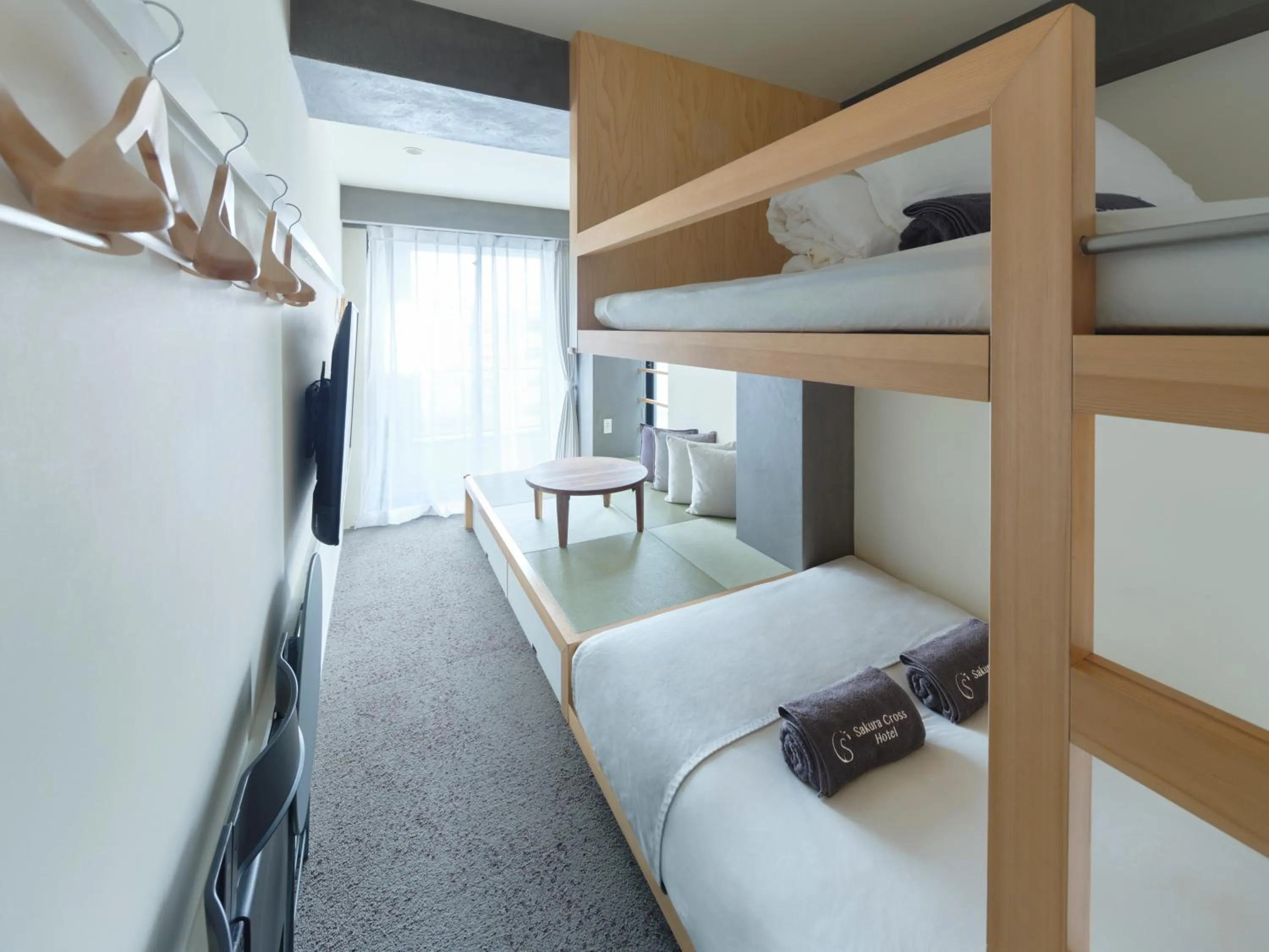 Photo of the whole room, Bed in Sakura Cross Hotel Ueno Iriya Annex