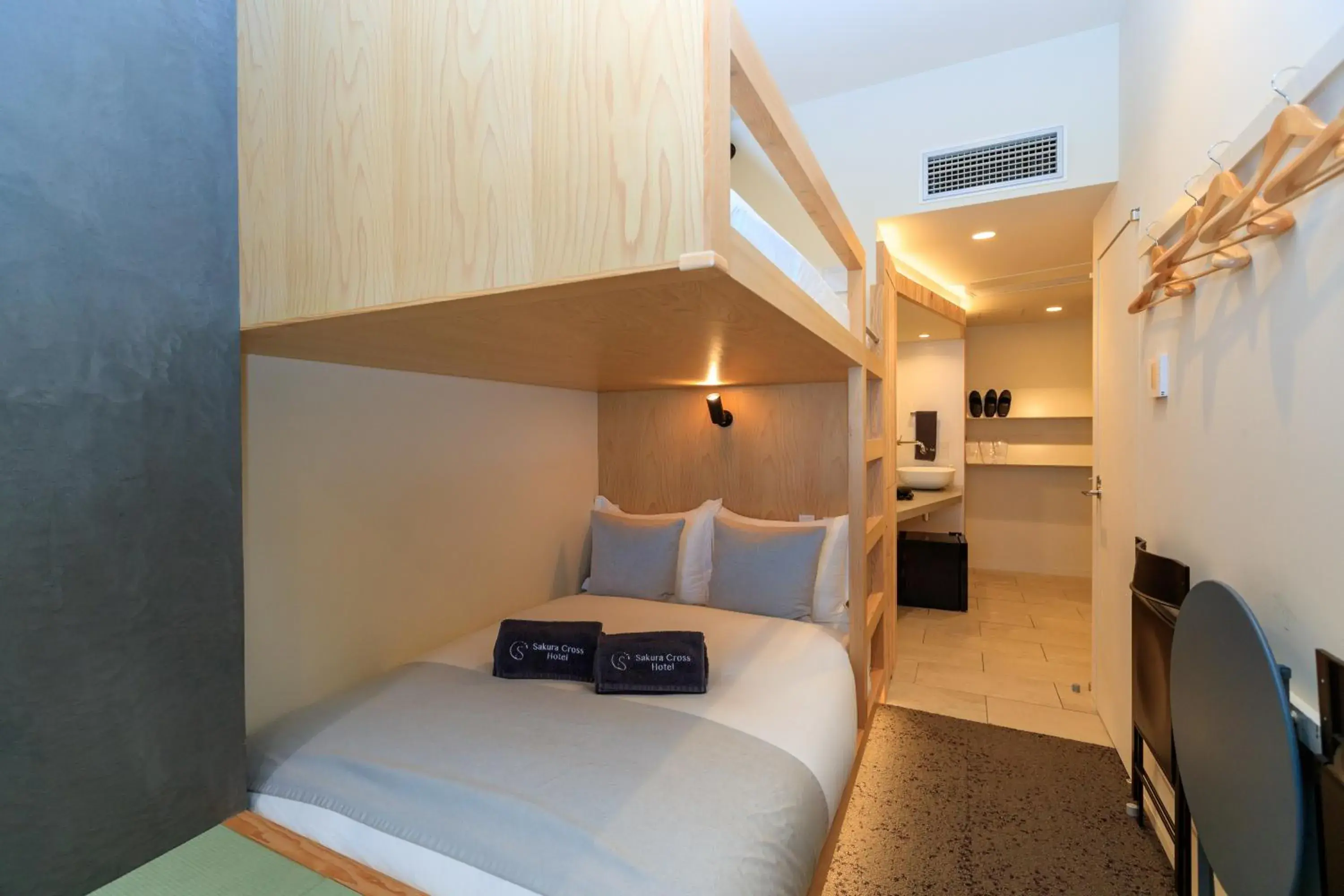 Photo of the whole room, Bed in Sakura Cross Hotel Ueno Iriya Annex Photo of the whole room, Bed in Sakura Cross Hotel Ueno Iriya Annex