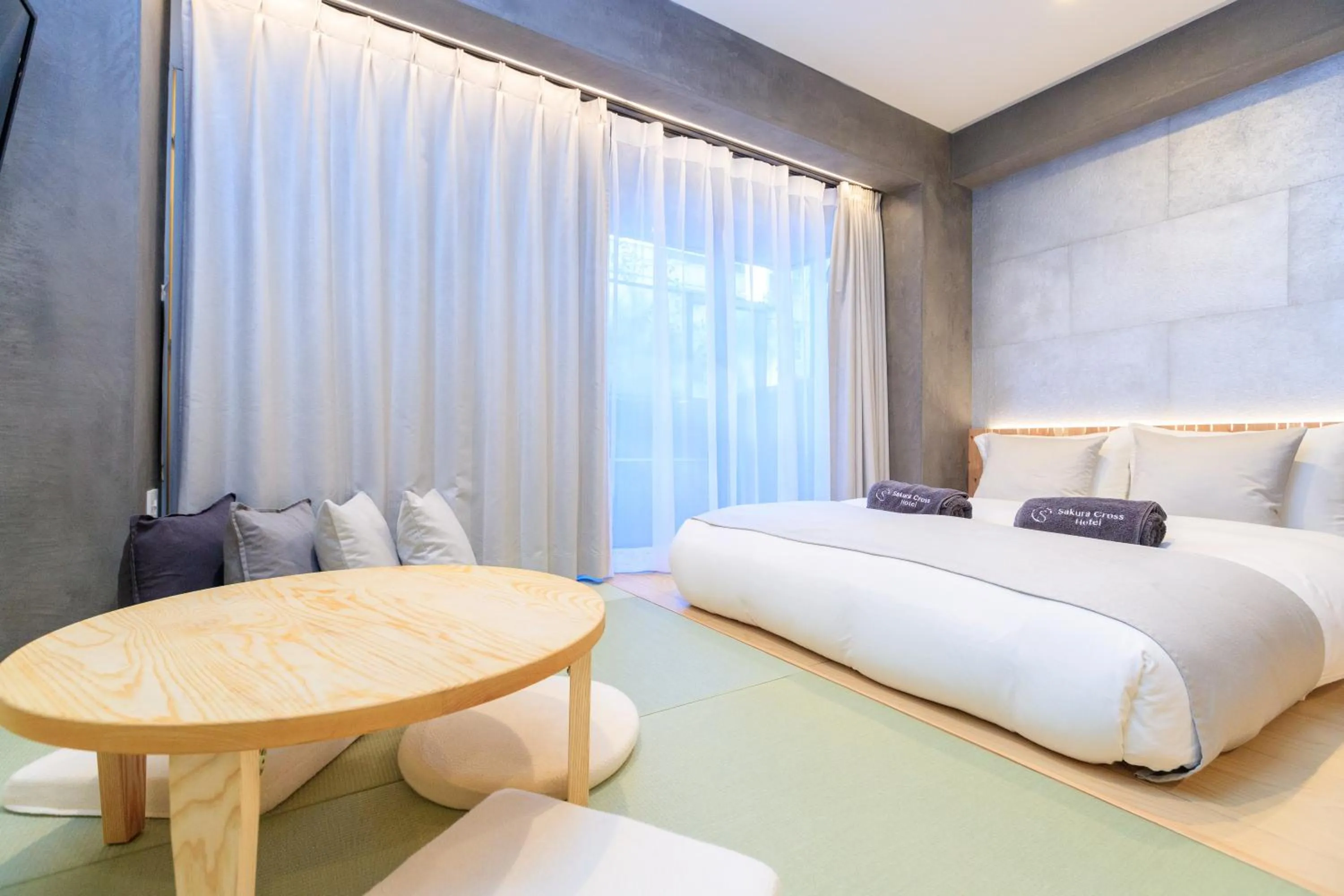 Photo of the whole room, Bed in Sakura Cross Hotel Ueno Iriya Annex