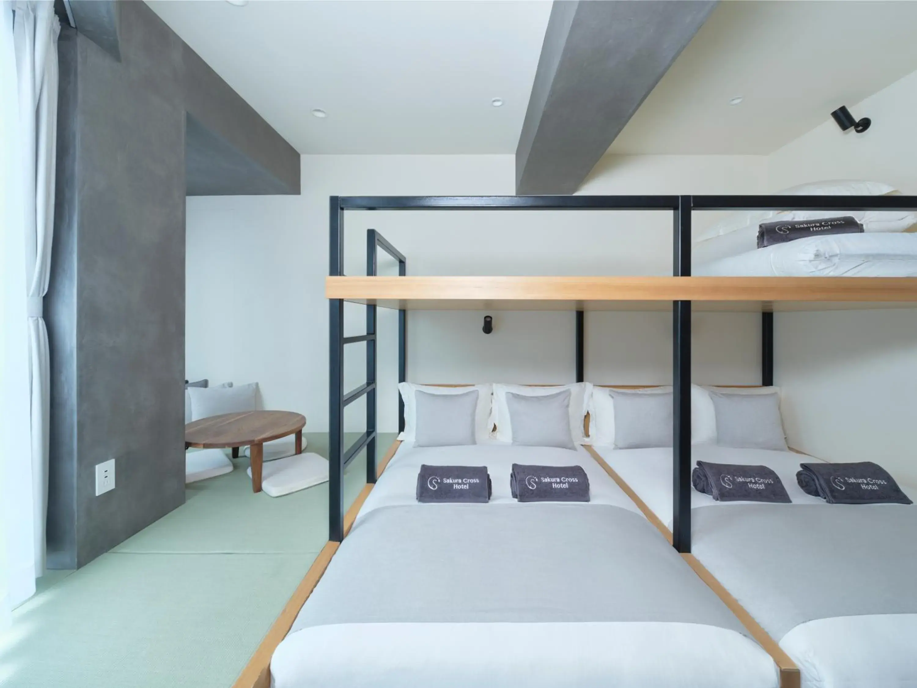 Bed in Sakura Cross Hotel Ueno Iriya Annex Bed in Sakura Cross Hotel Ueno Iriya Annex