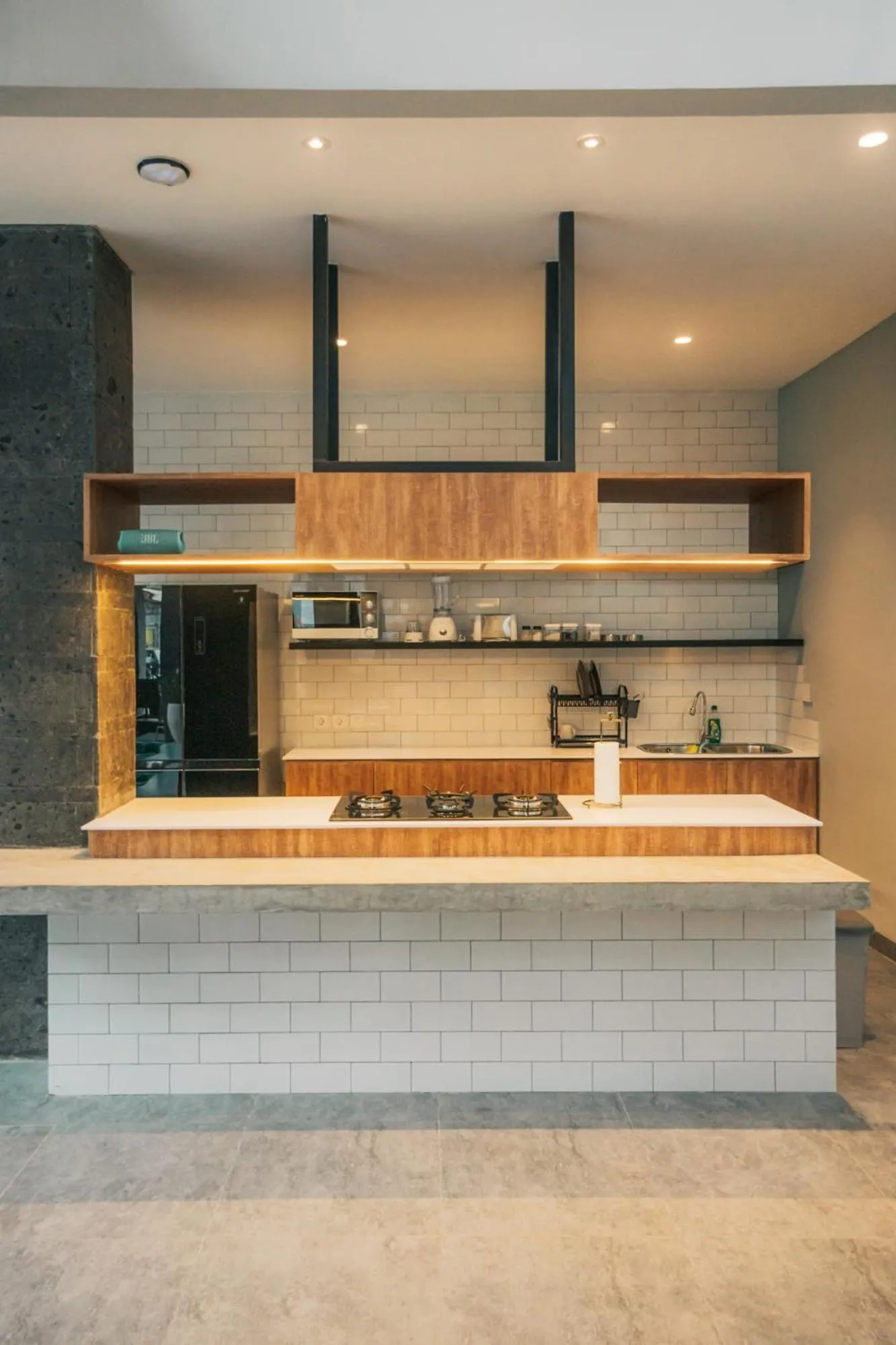 Kitchen or kitchenette in Bestah Coliving