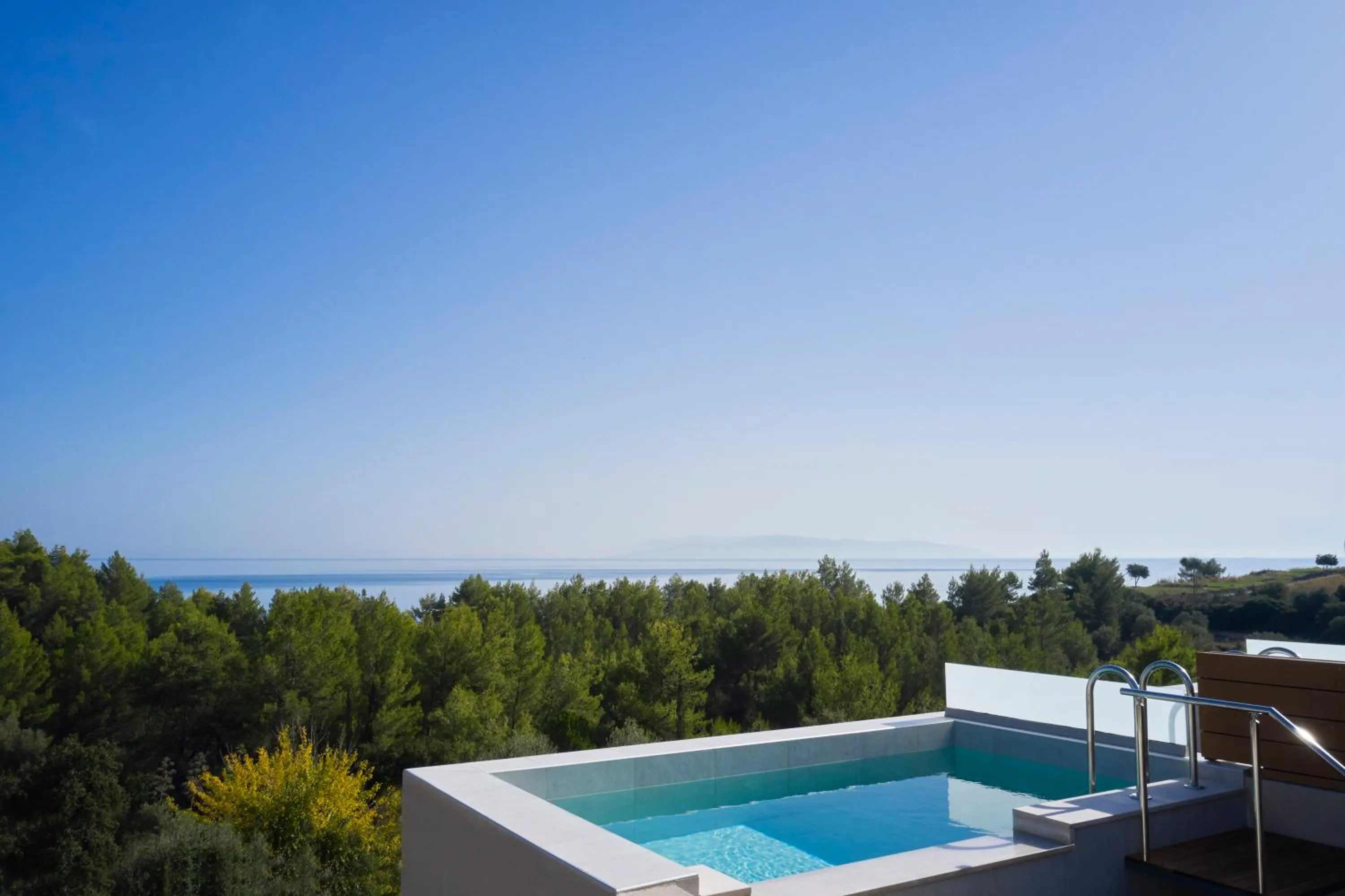 Swimming pool in Celestial All Suites