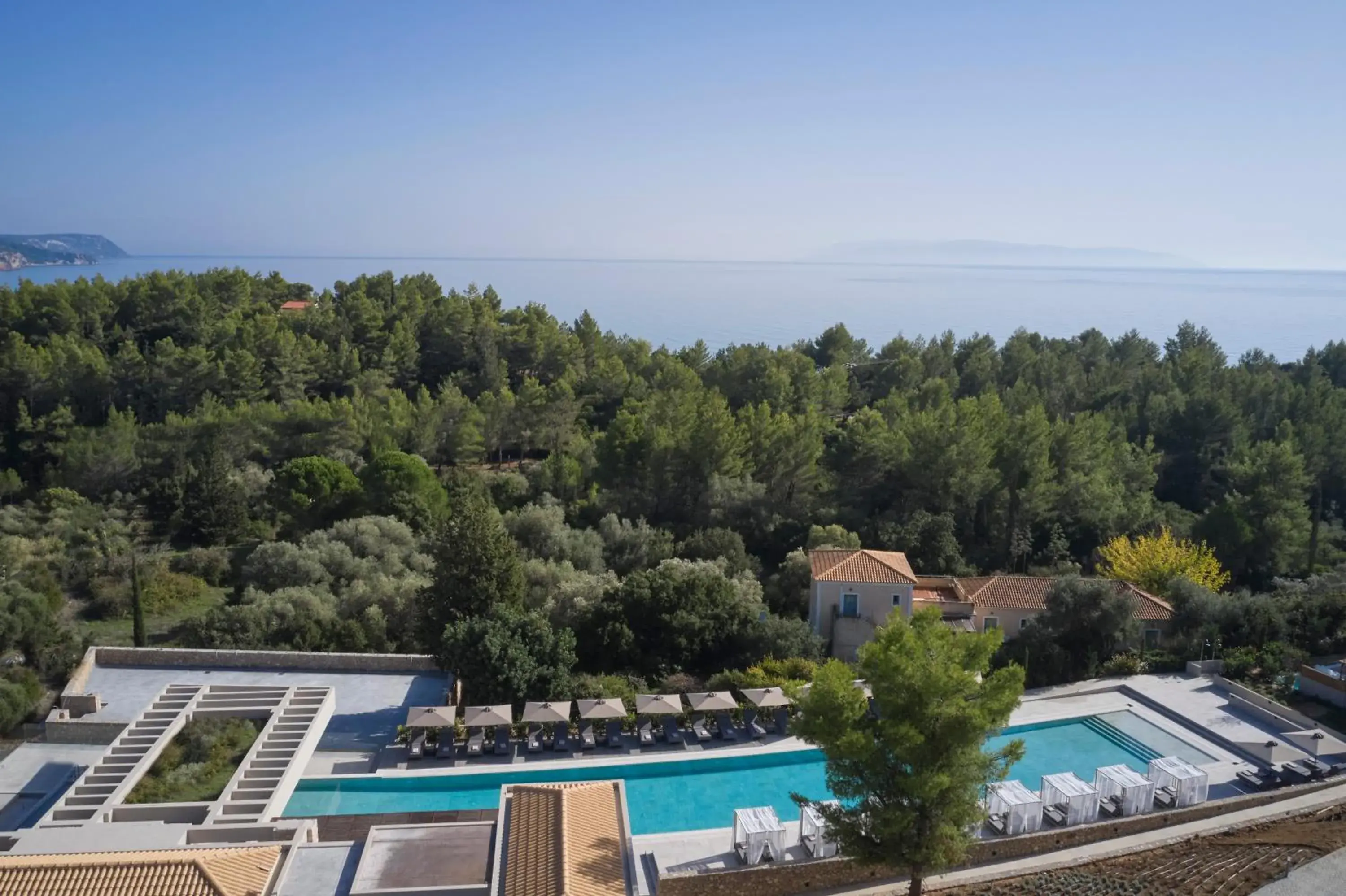 Swimming pool in Celestial All Suites Swimming pool in Celestial All Suites