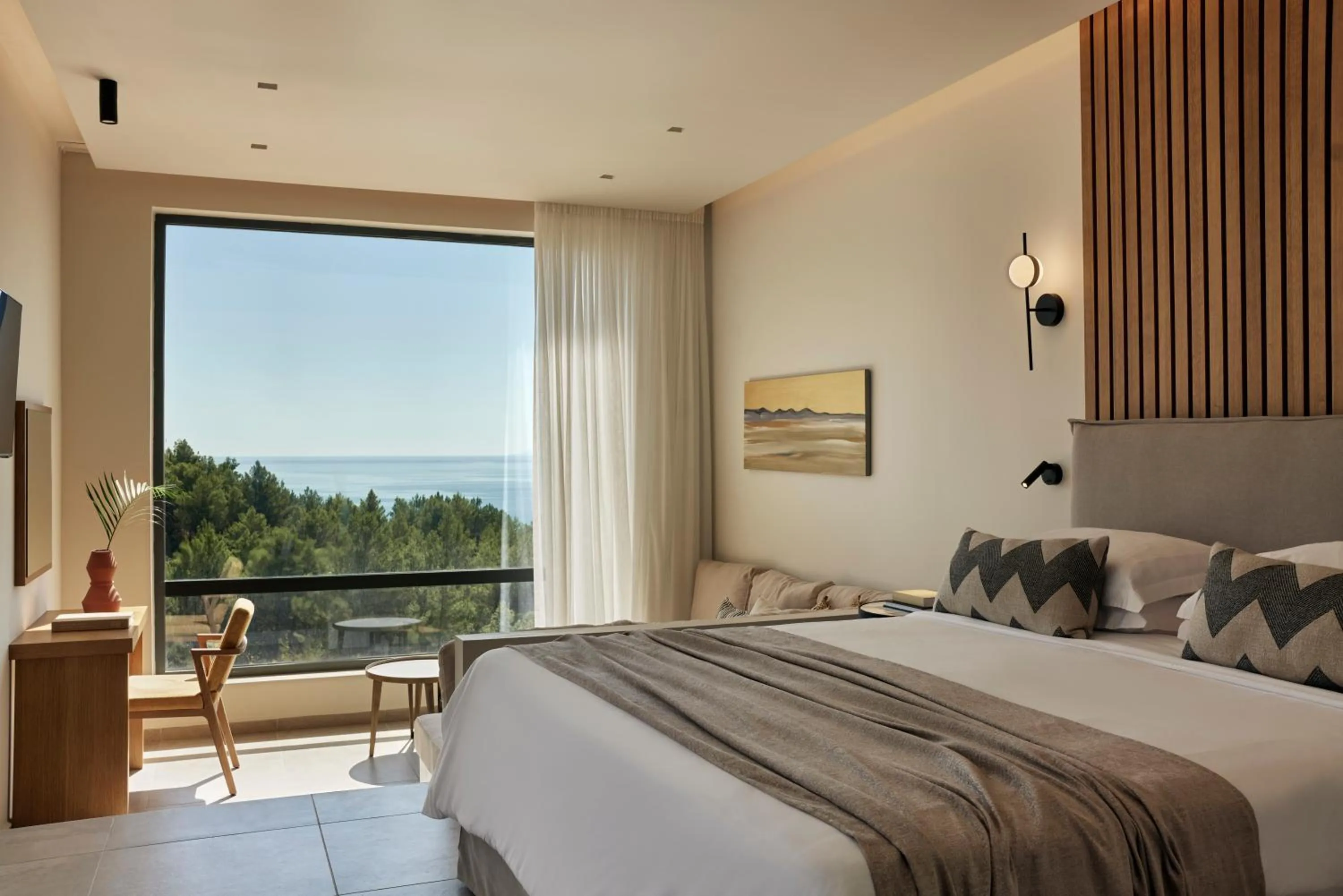 Bedroom in Celestial All Suites