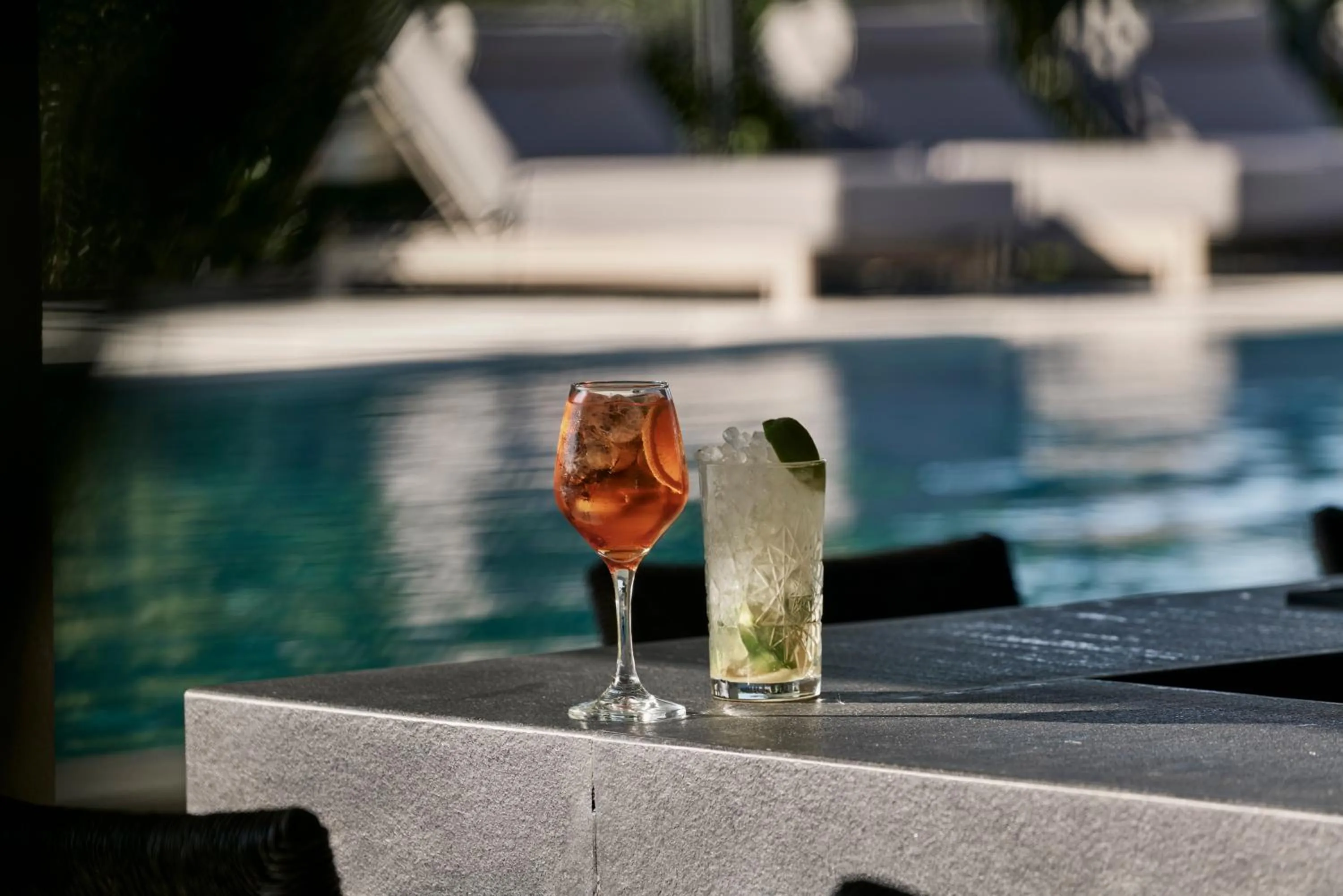 Drinks in Celestial All Suites