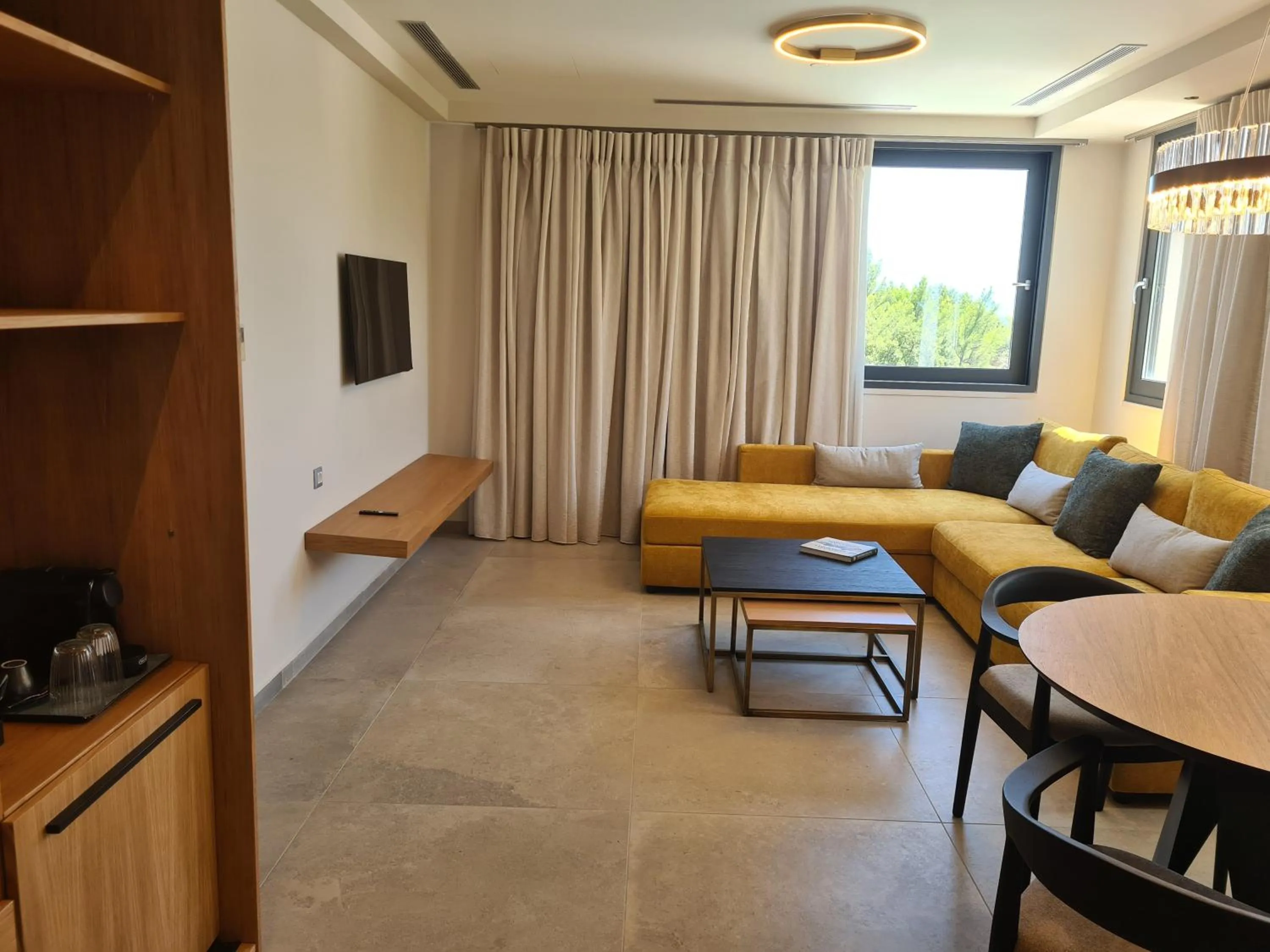 Seating area in Celestial All Suites