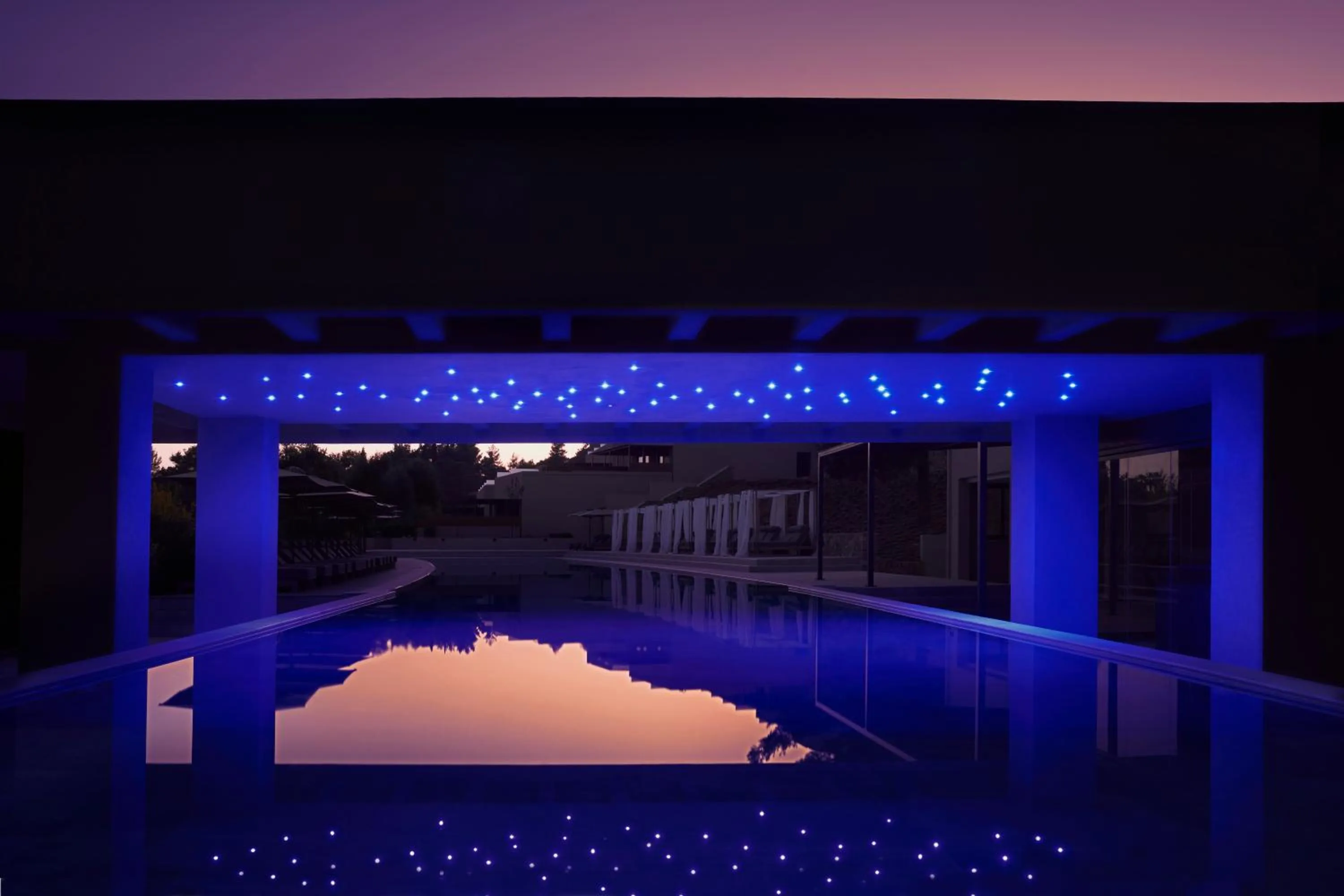 Swimming pool in Celestial All Suites