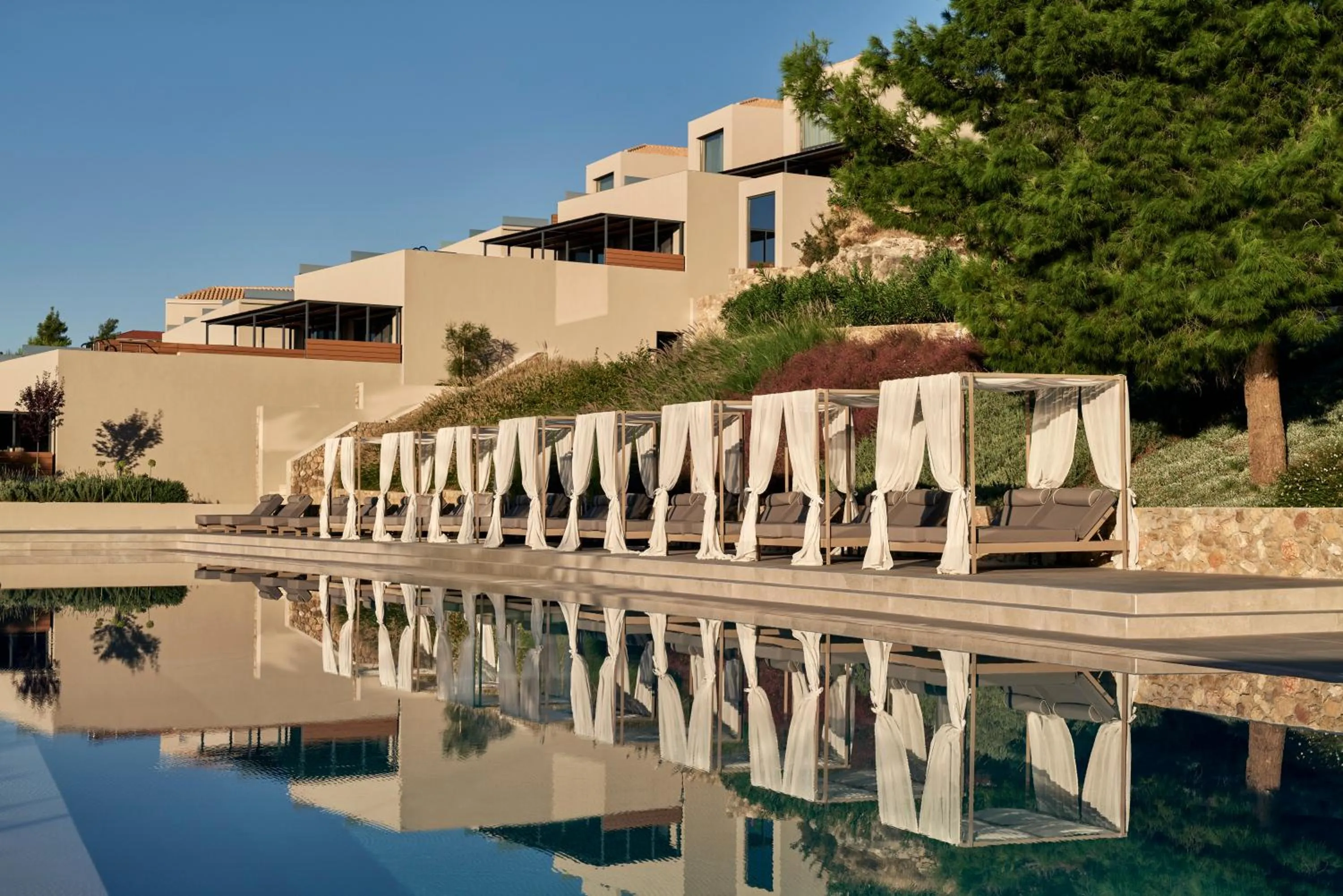 Swimming pool in Celestial All Suites