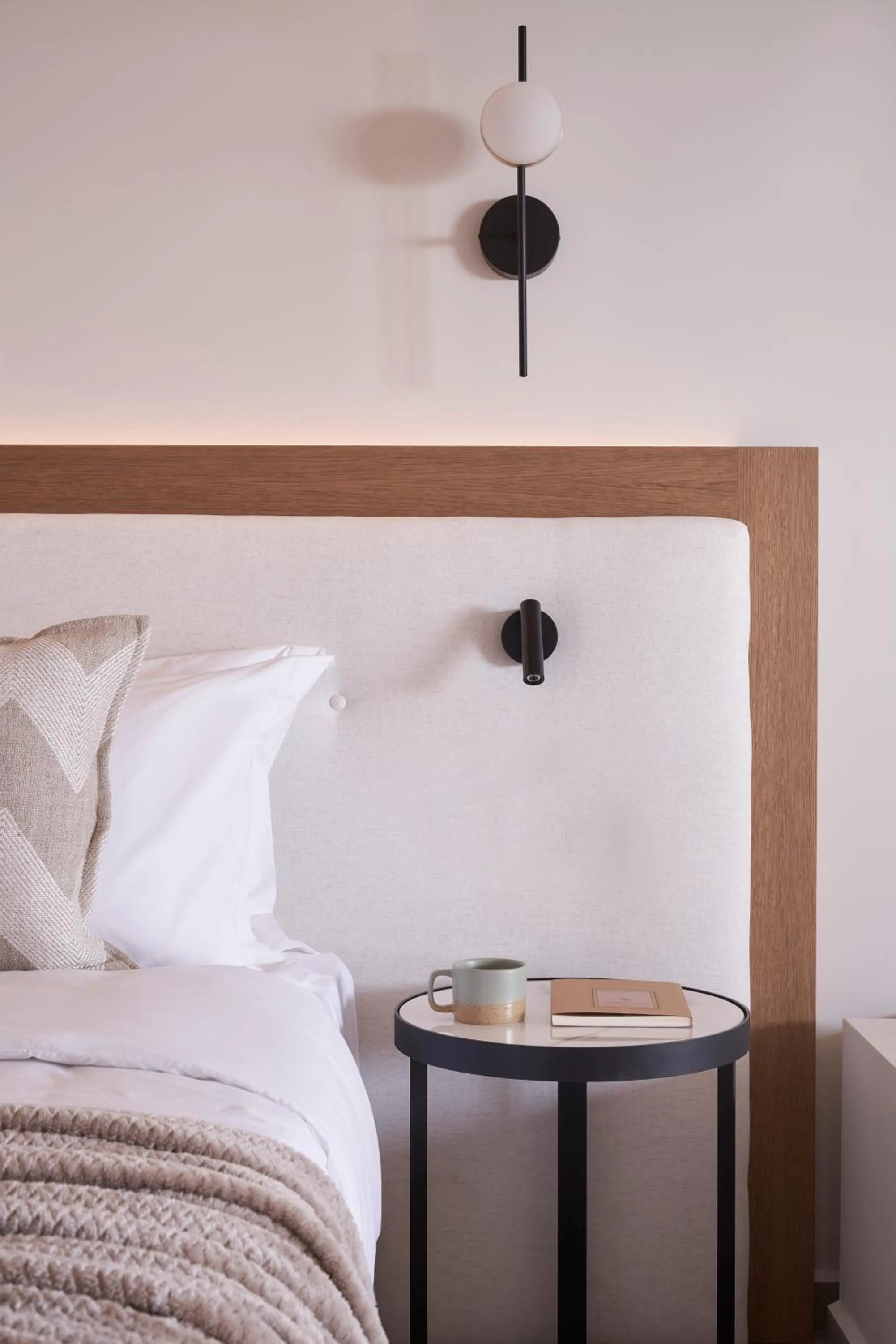 Bed in Celestial All Suites